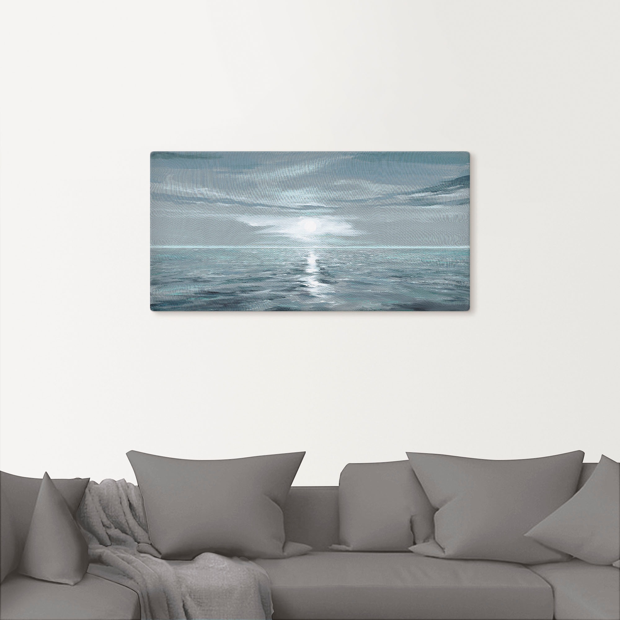 Artland "Eisblaues Meer" Gewässer 1 Stk. tlg. als Leinwandbild, Poster in v günstig online kaufen