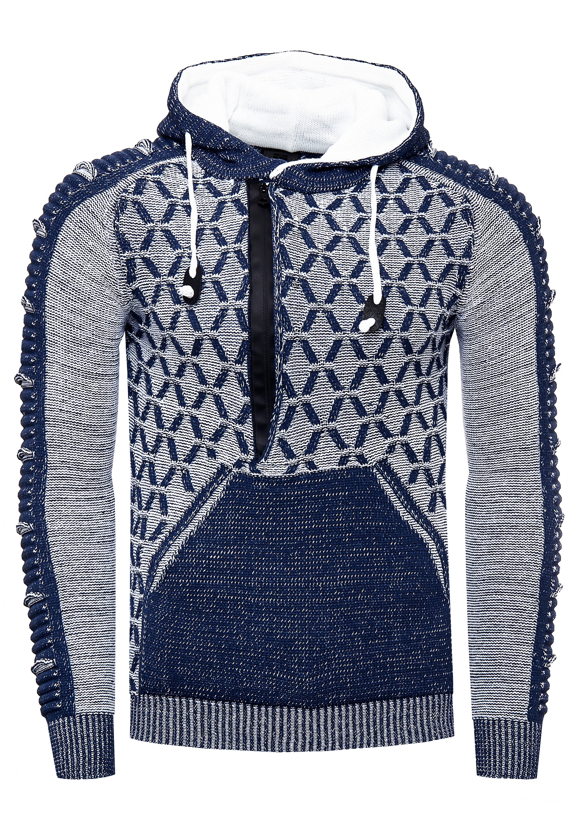 Rusty Neal Kapuzensweatshirt, in ausgefallenem Design