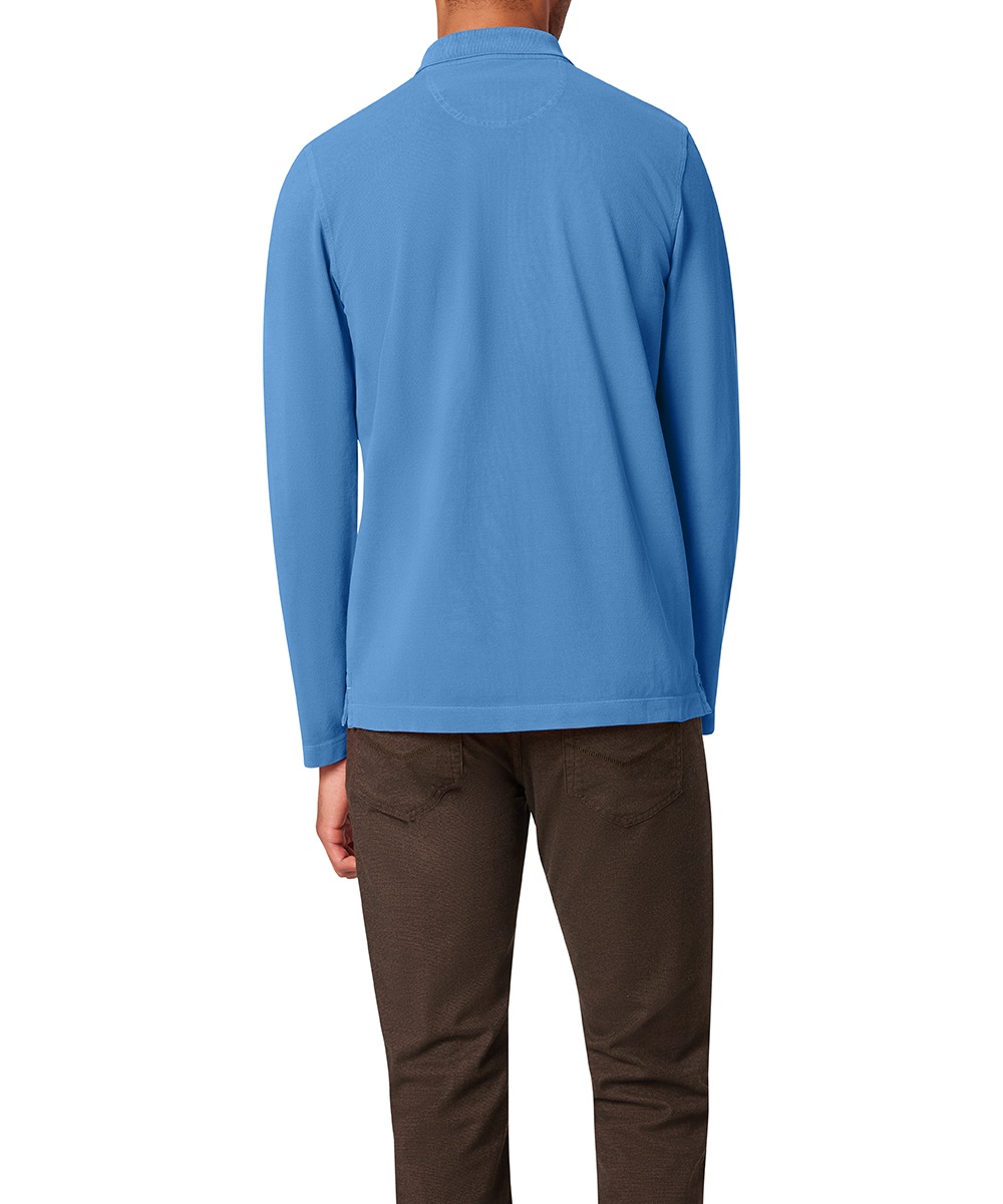 Pierre Cardin Langarm-Poloshirt, mit Knopfleiste günstig online kaufen