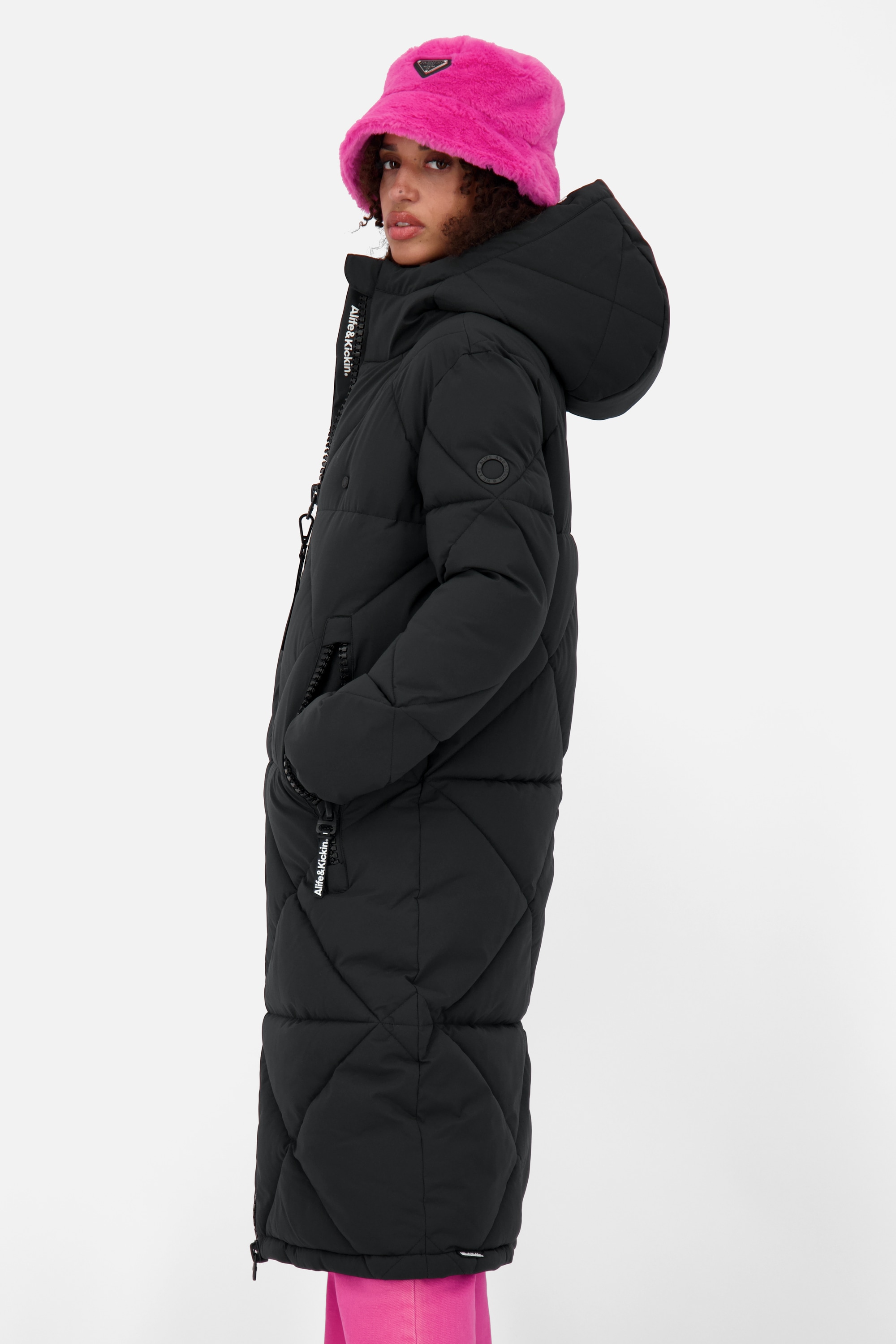Alife & Kickin Winterjacke »Damen EnyaAK A«, Figurnah geschnittener Wintermantel mit 2-Wege Reißverschluss