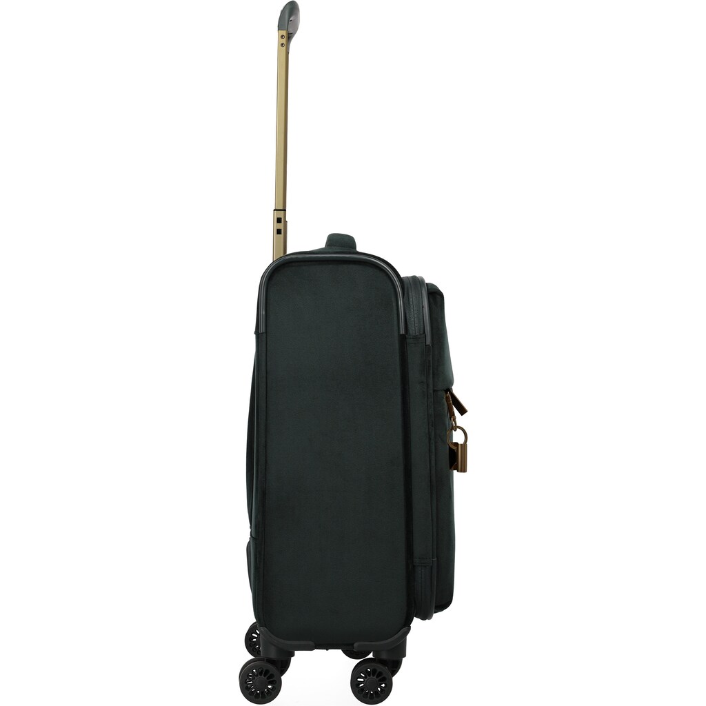 TITAN® Weichgepäck-Trolley »BARBARA & TITAN®, Barbara Velvet, 55 cm«, 4 Rollen