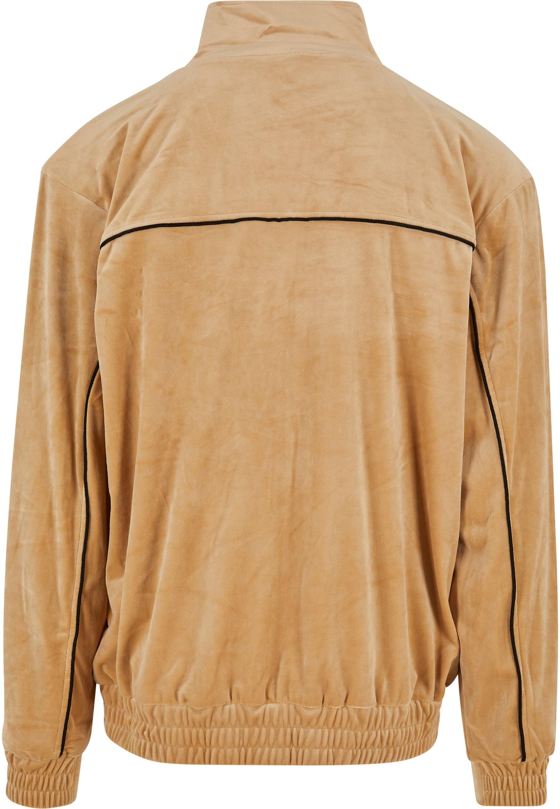 Karl Kani Anorak »Karl Kani Herren KM214-021-1 OG Velvet Jacket sand«, (1 St.), ohne Kapuze