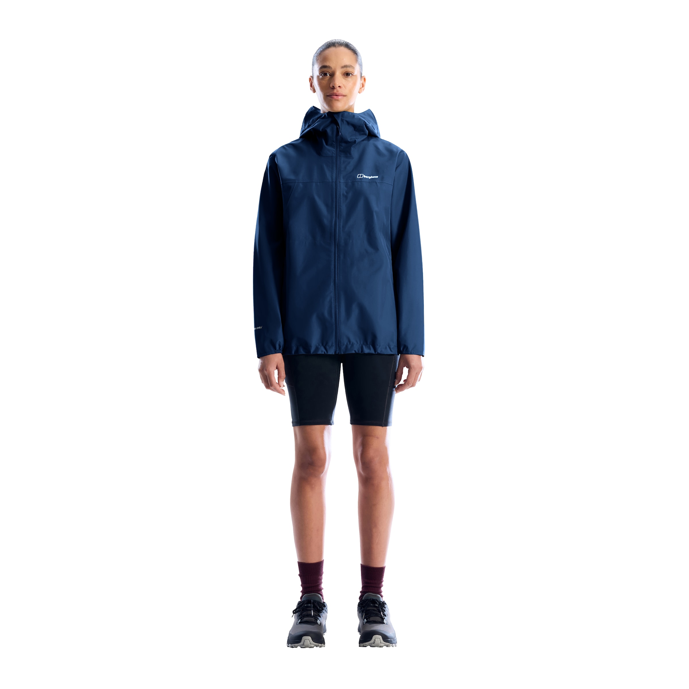Berghaus Funktionsjacke »W DELUGE PRO 3.0 JKT« mit zwei Reißverschlusstaschen, atmungsaktiv, aus Polyester
