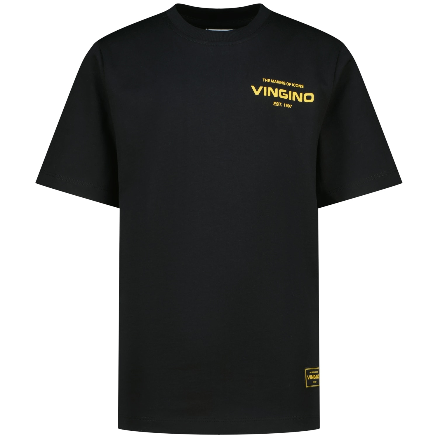 Vingino T-Shirt mit Front-Print und großen Rückenprint, for boys