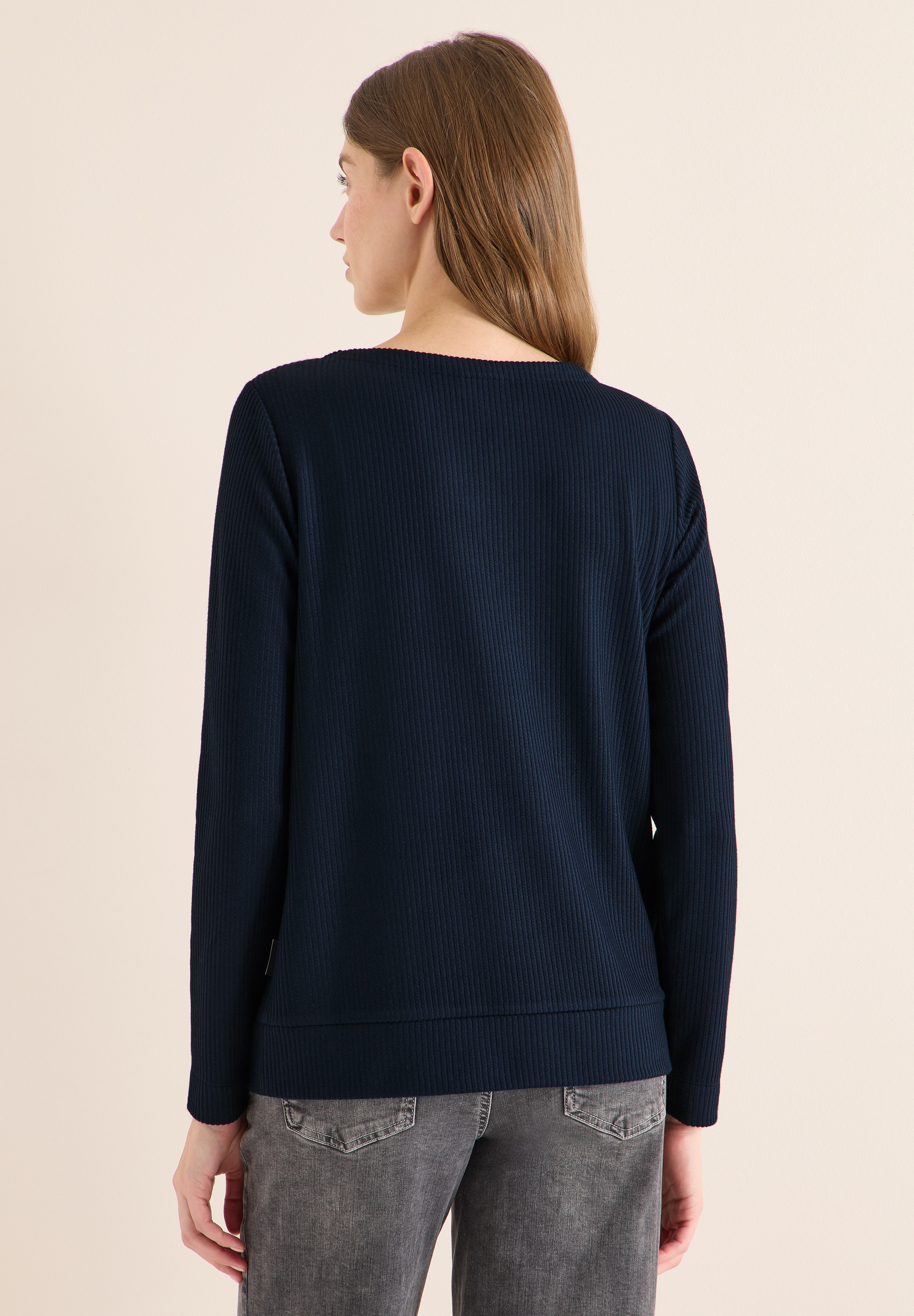 Cecil Langarmshirt mit Struktur günstig online kaufen