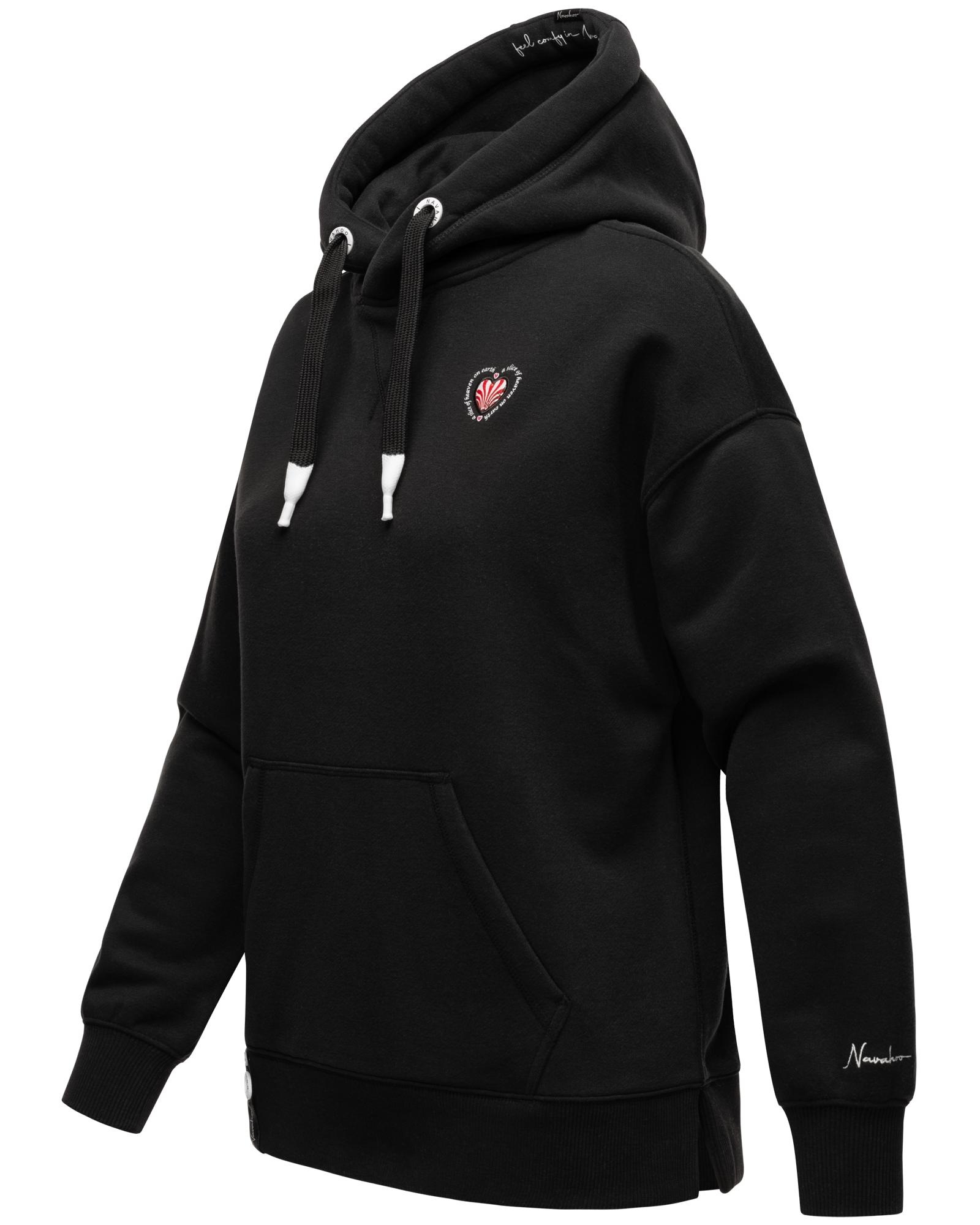 Navahoo Kapuzensweatshirt »Goldfee«, Stylischer Damen Hoodie im Oversize-Look