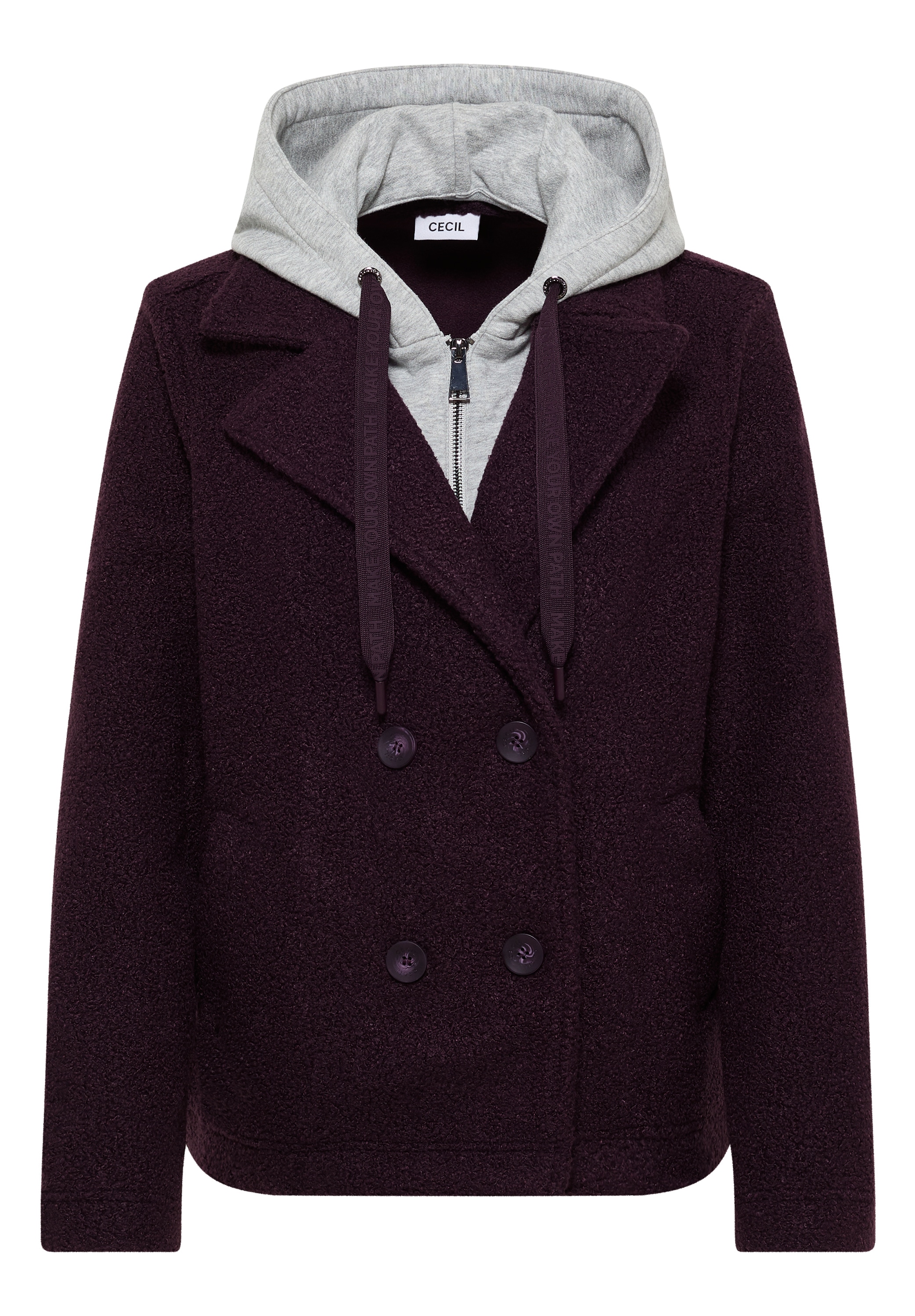 Cecil Outdoorjacke mit Kapuze mit abnehmbarer Kapuze