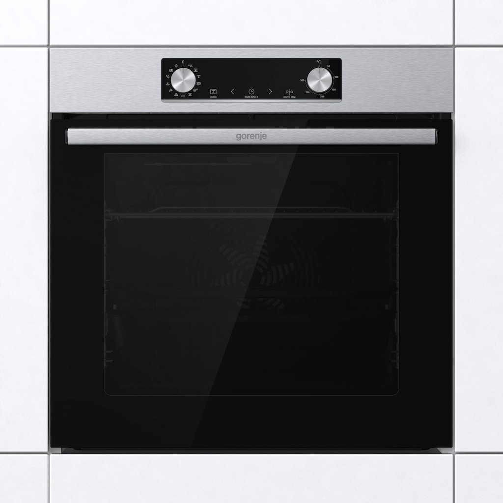 GORENJE Backofen-Set »Steam Set«, BOS6737E06X, mit 1-fach-Teleskopauszug