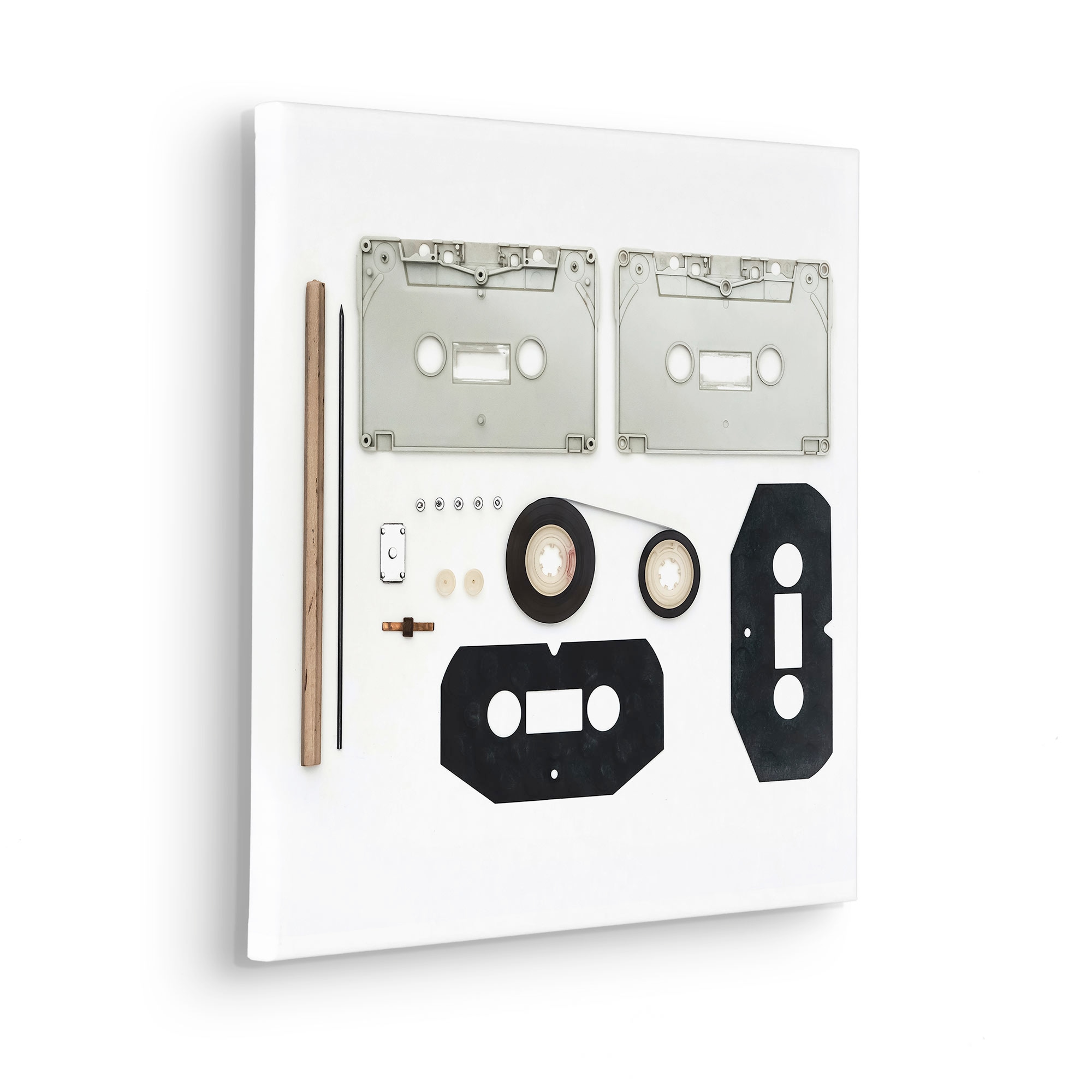 Komar Wandbild »Assembly Instructions Cassette«, (1 St.), Keilrahmenbild -  Assembly Instructions Cassette - Größe 40 x 40 cm kaufen | BAUR