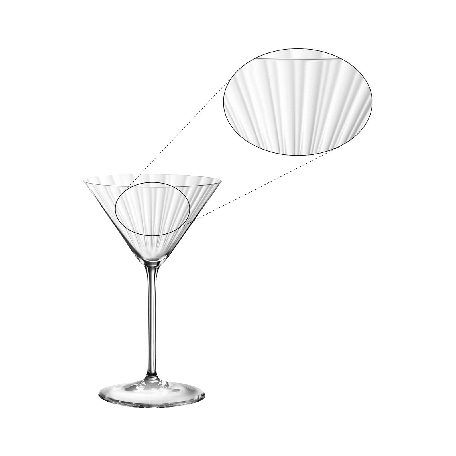SPIEGELAU Martiniglas »Martinigläser Lifestyle 220 ml 4er Set transparent«