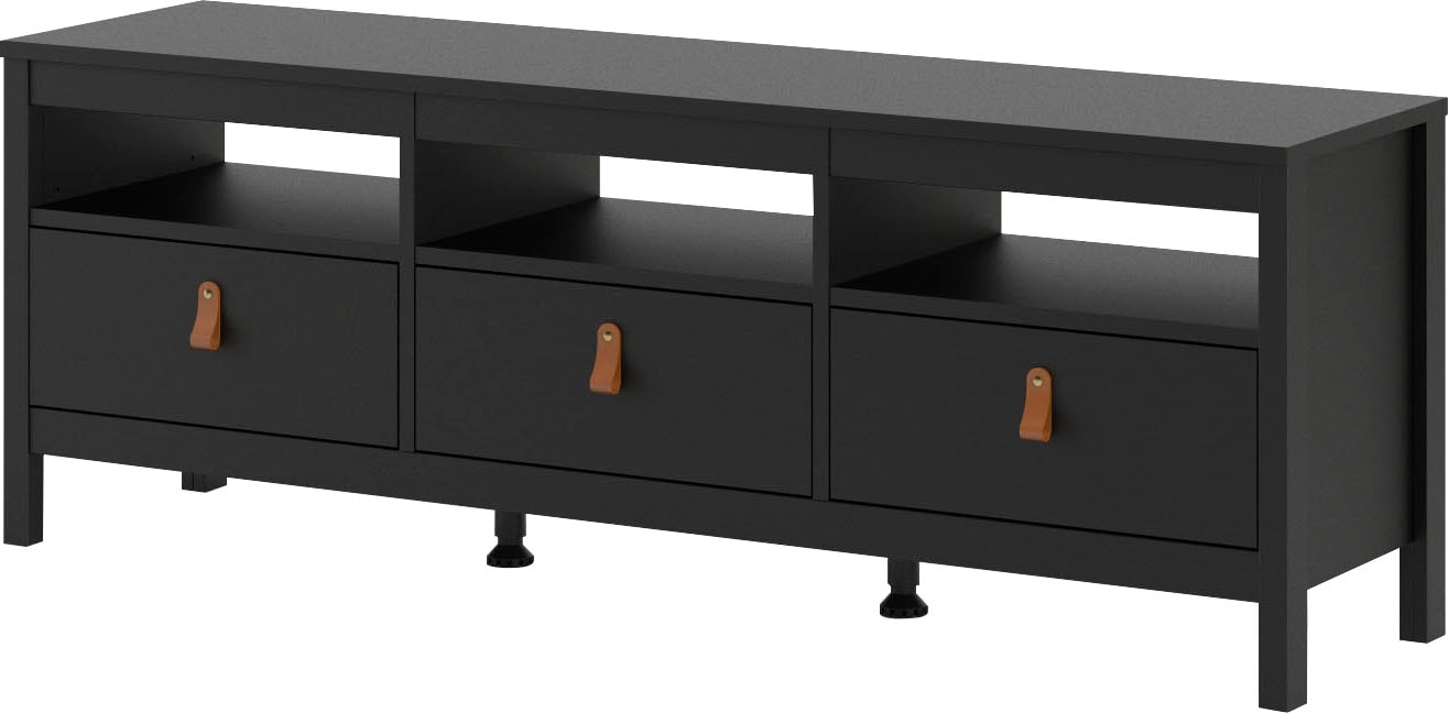 Home affaire TV-Bank »Madrid, TV-Möbel, Fernsehtisch, TV-Unit, Media-Möbel, Sideboard,«, mit 3 Schubladen und 3 offenen Fächern, Breite 151 cm, Höhe 54 cm