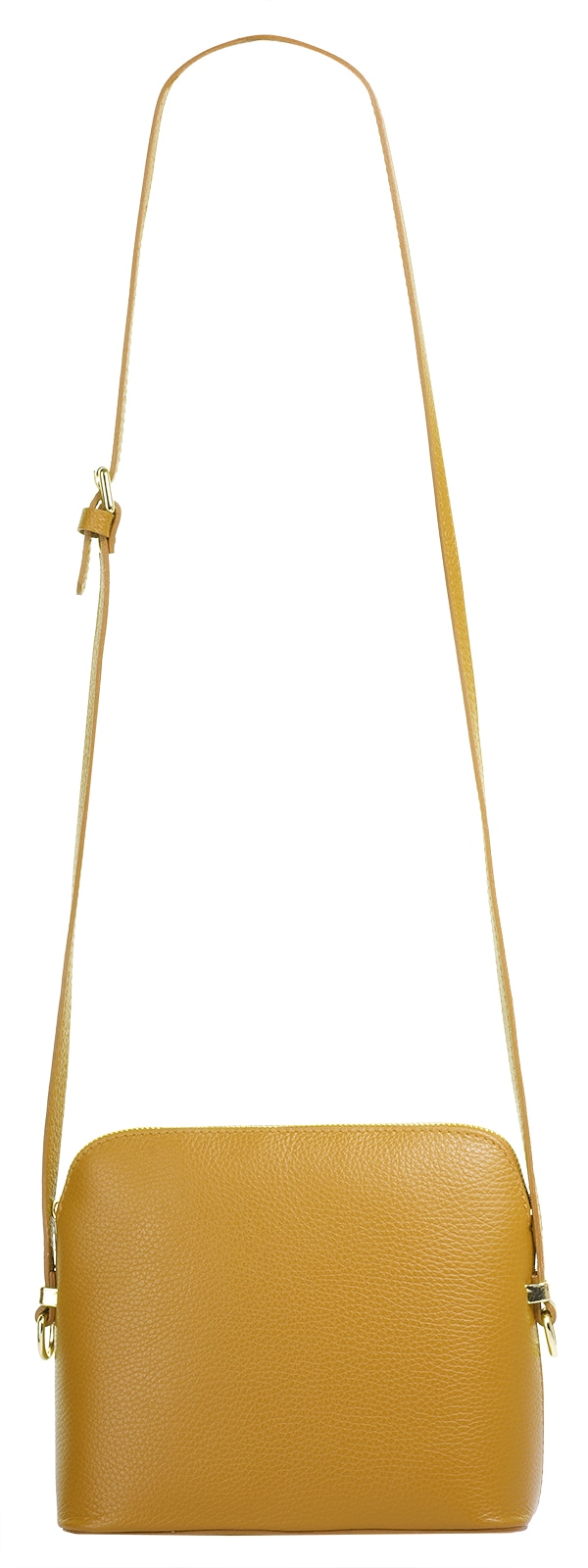 Cluty Umhängetasche, echt Leder, Made in Italy