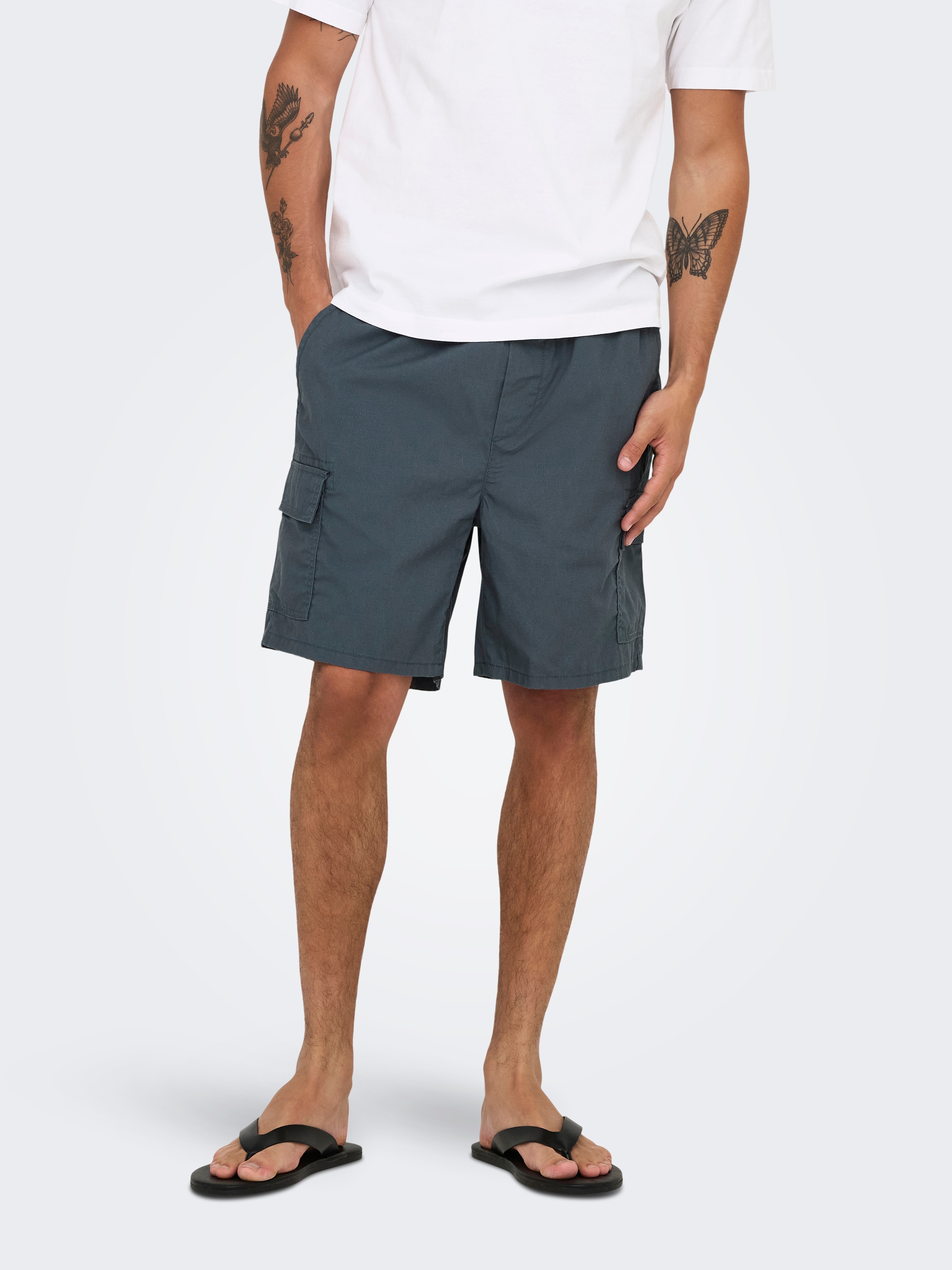 ONLY & SONS Cargoshorts "ONSKAL CARGO 0287 SHORTS CS" günstig online kaufen
