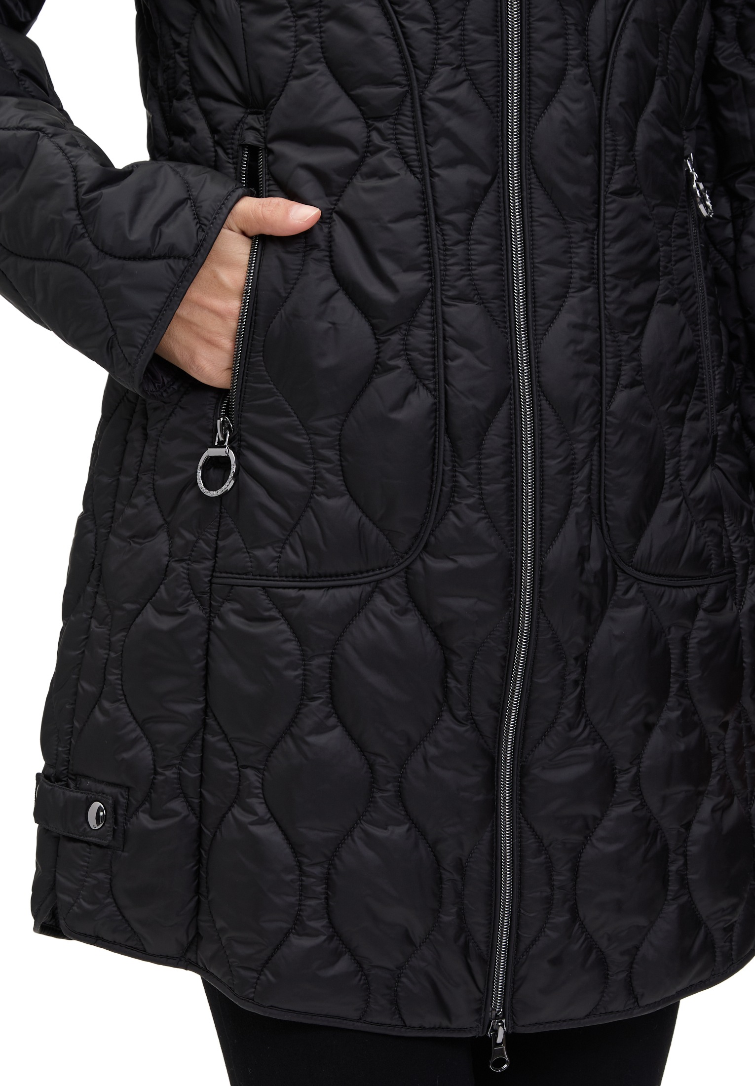 Betty Barclay Outdoorjacke »Betty Barclay Damen Outdoorjacke mit abnehmbarer Kapuze«, mit Kapuze