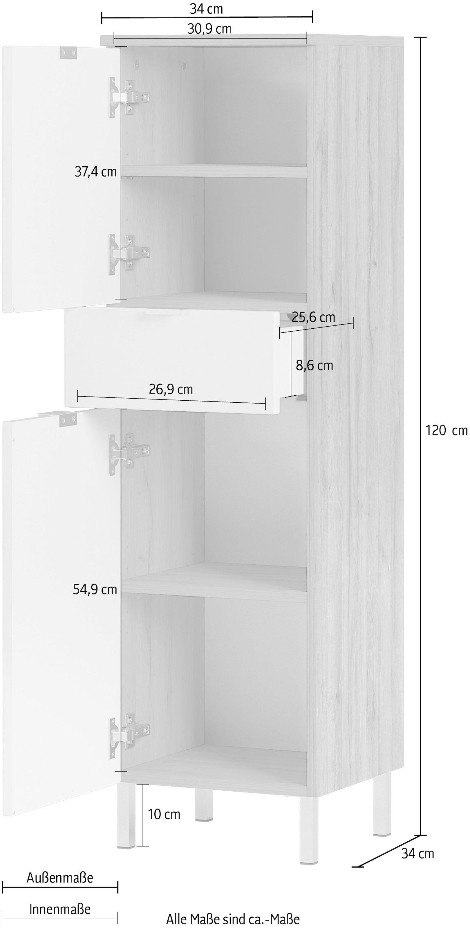 GERMANIA Midischrank »GW-Mauresa«