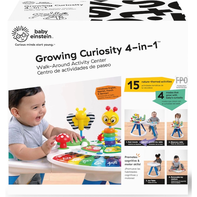 Baby Einstein Spielcenter »Around We Grow«, mit abnehmbarem Sitz; mit Sound  | BAUR