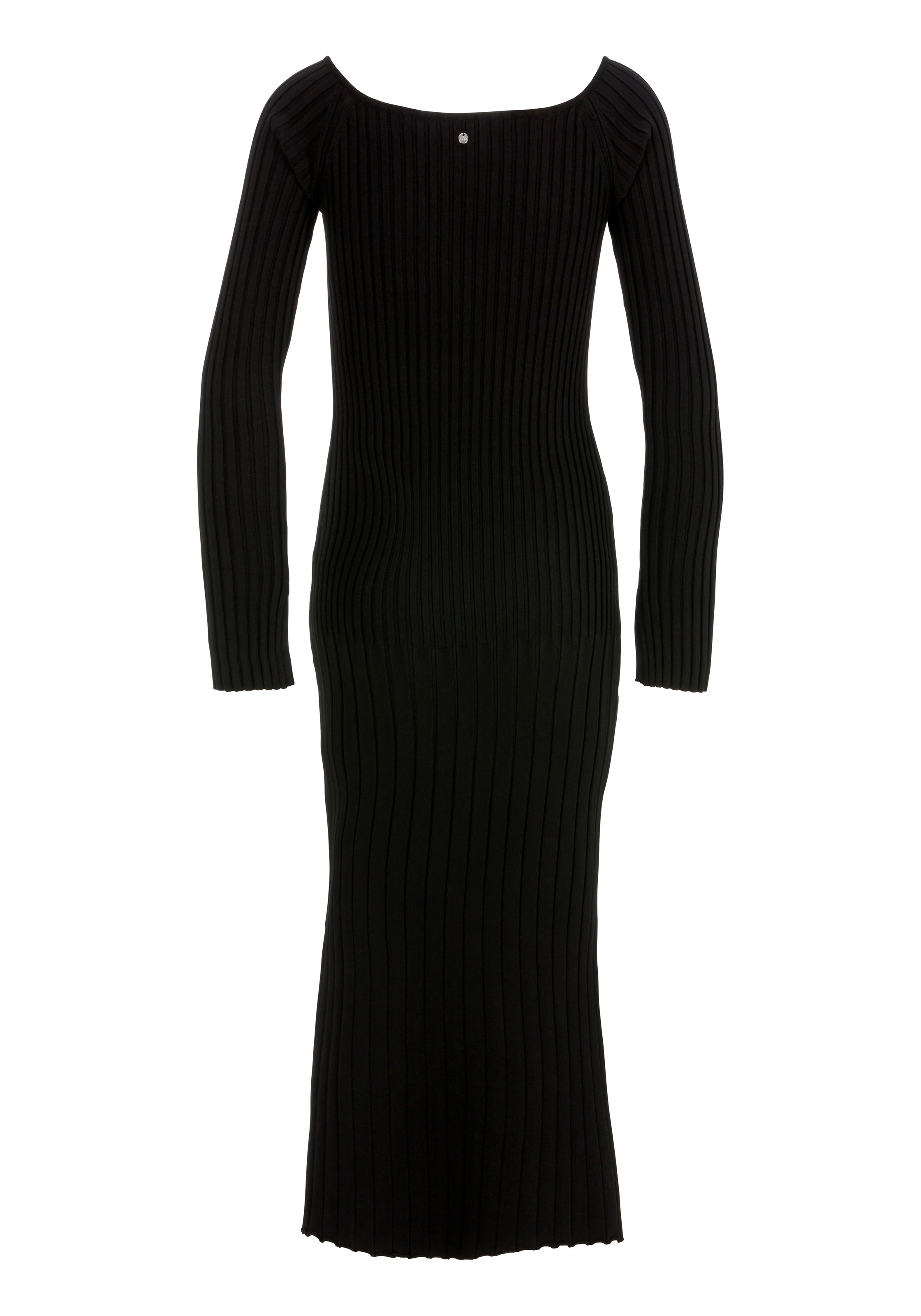 BOSS ORANGE Strickkleid "Flimt Premium Damenmode" mit Metalllabel günstig online kaufen