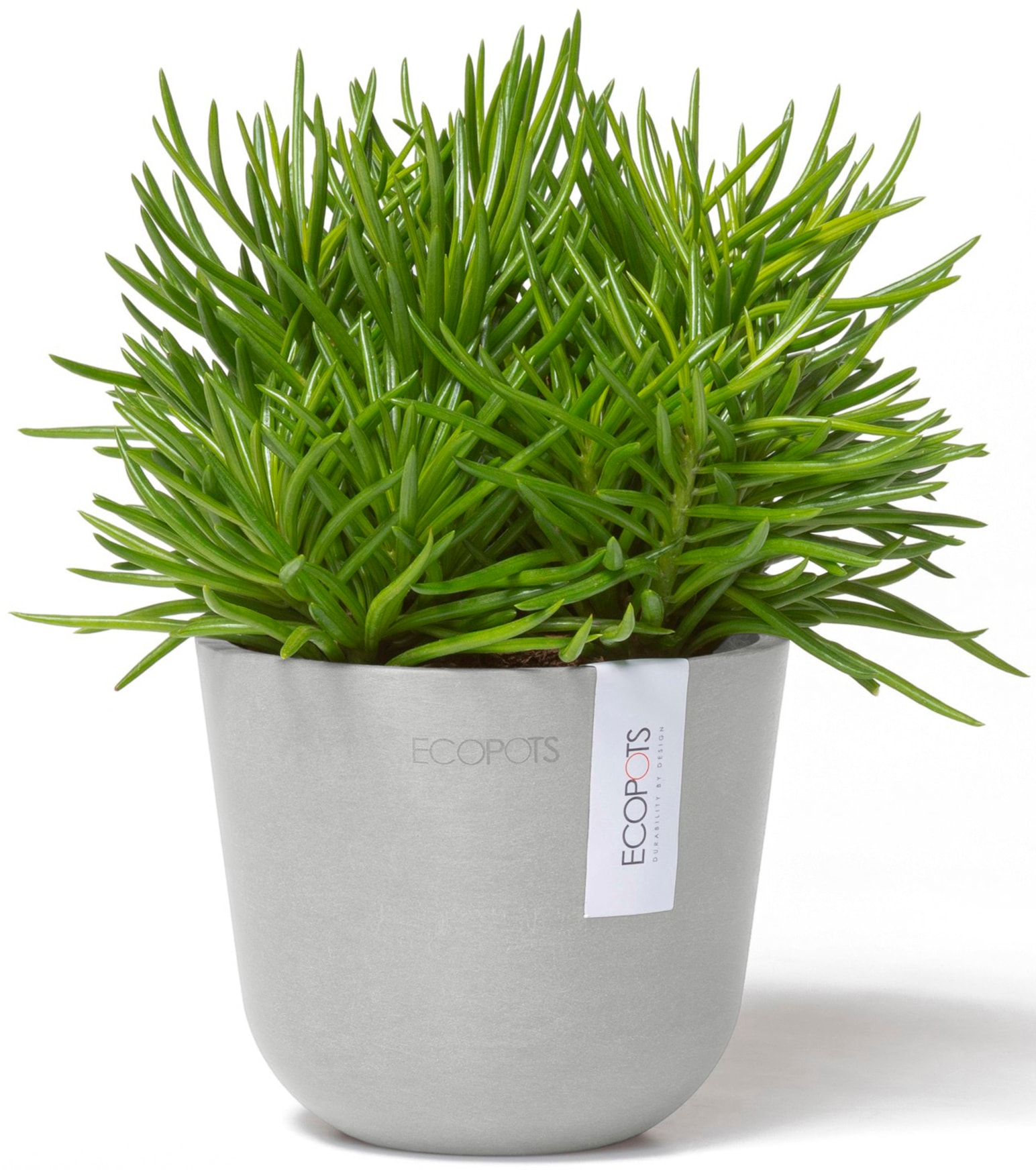 ECOPOTS Blumentopf »Oslo Mini 11,5 Weißgrau«, für den Innenbereich