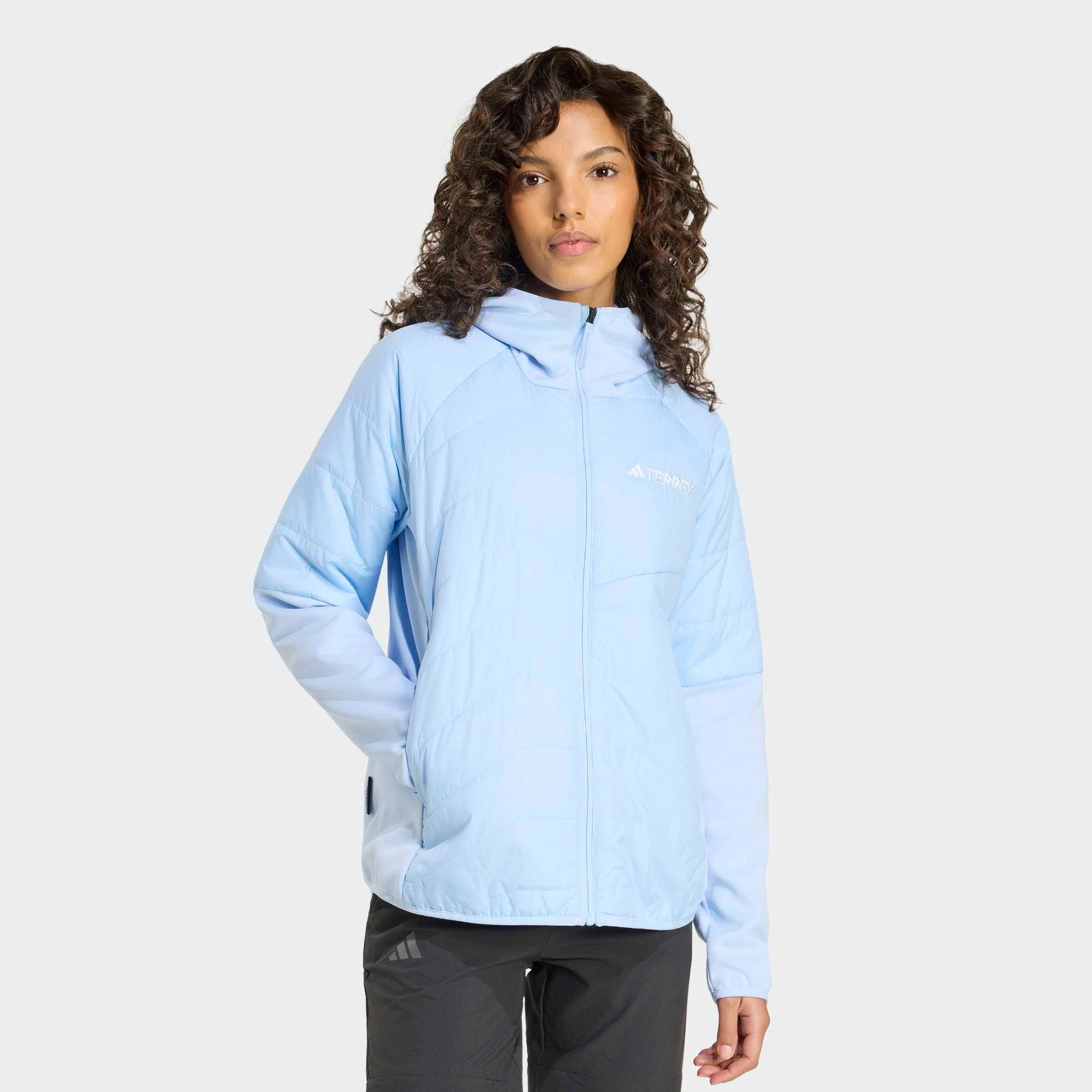 adidas TERREX "W MULTI HYB JKT" mit Reißverschluss, atmungsaktiv, wärmeisolierend, windabweisend