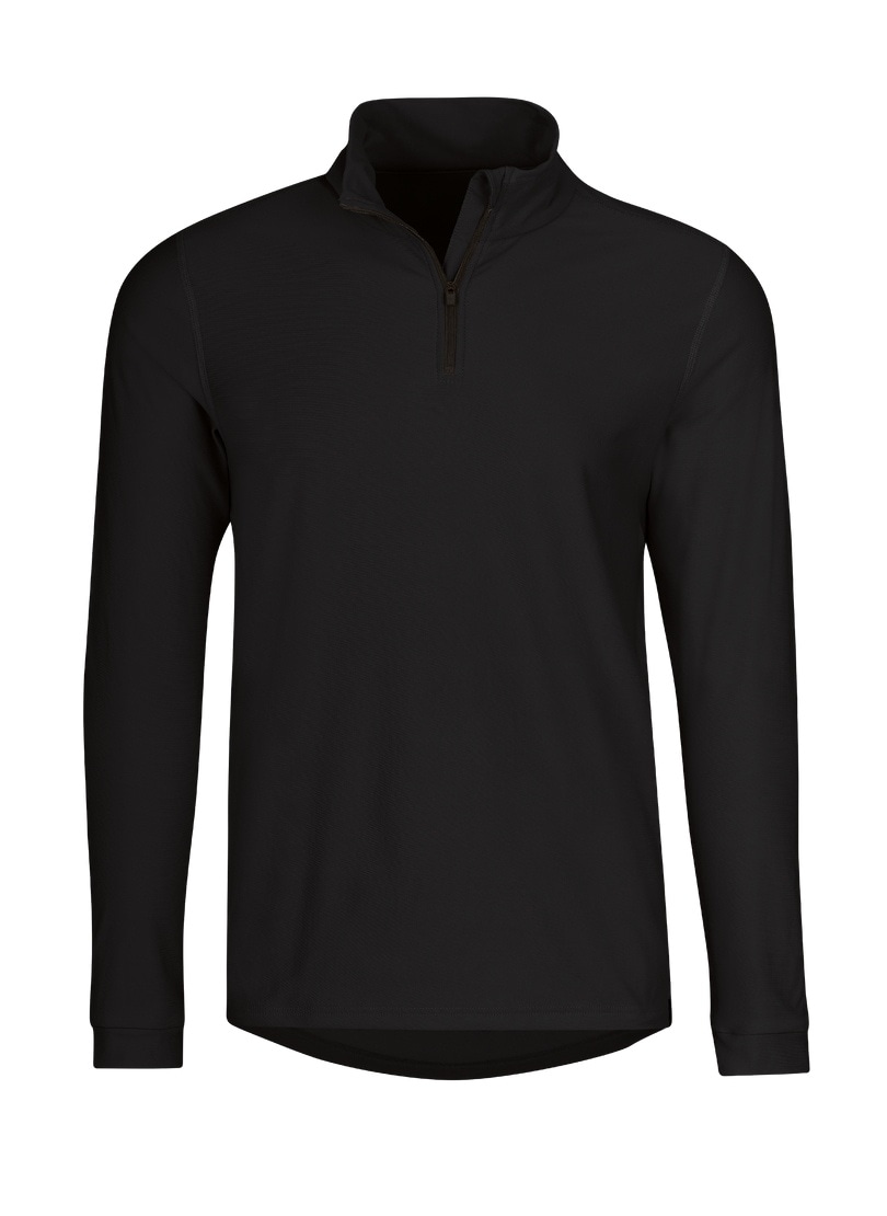 Trigema Sweatshirt »TRIGEMA Langärmeliges Sportshirt mit Reißverschluss«