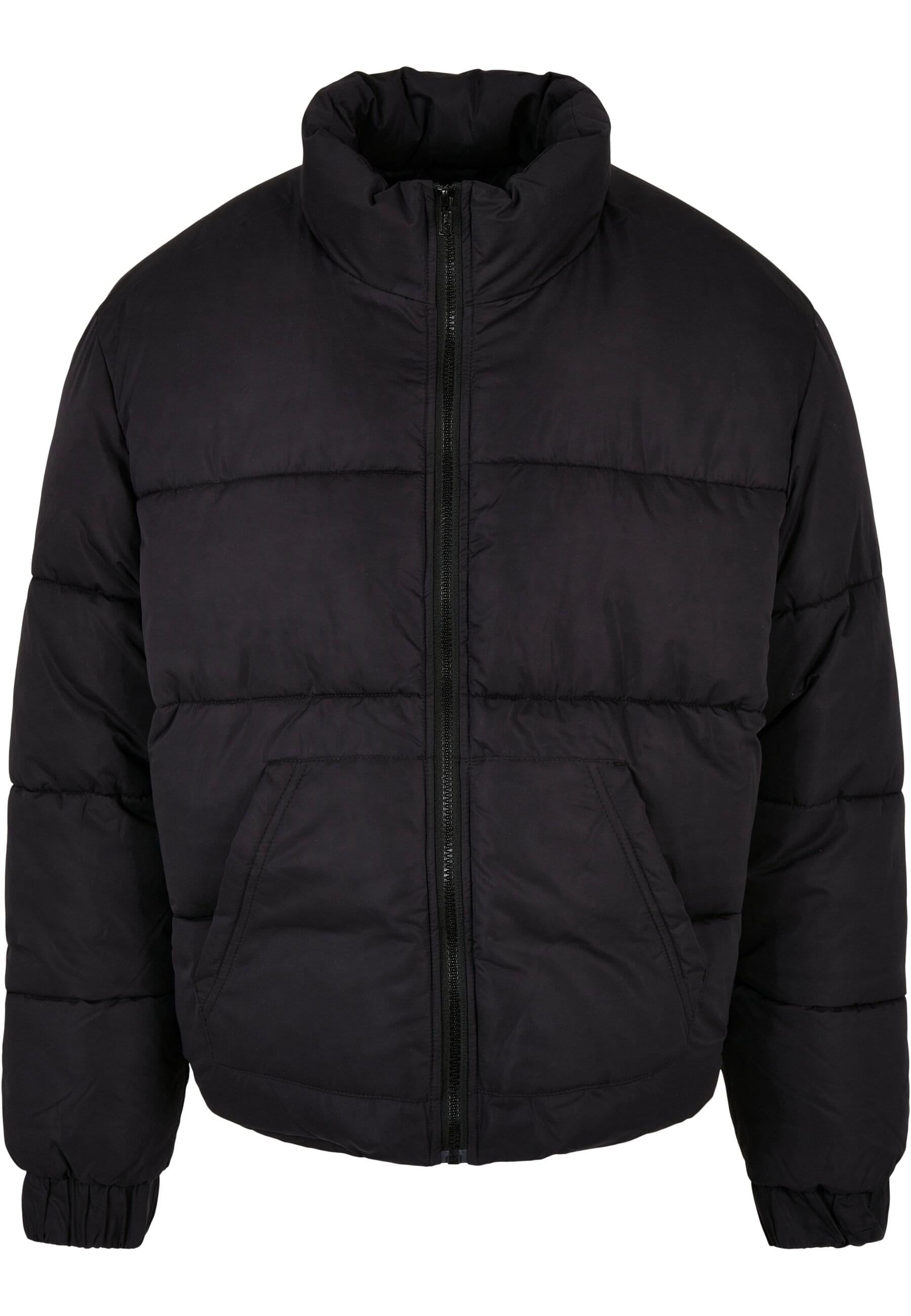 URBAN CLASSICS Winterjacke "Urban Classics Herren Cropped Down Jacket", (1 St.), ohne Kapuze