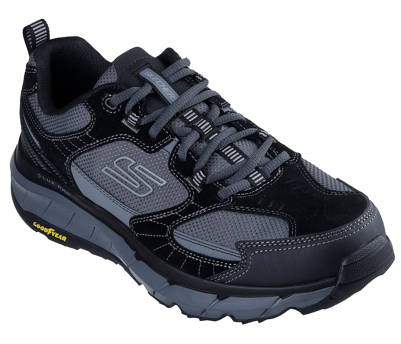 Skechers Sneaker "SKECHERS DLUX PRO", Schnürschuh mit rutschhemmender Goody günstig online kaufen