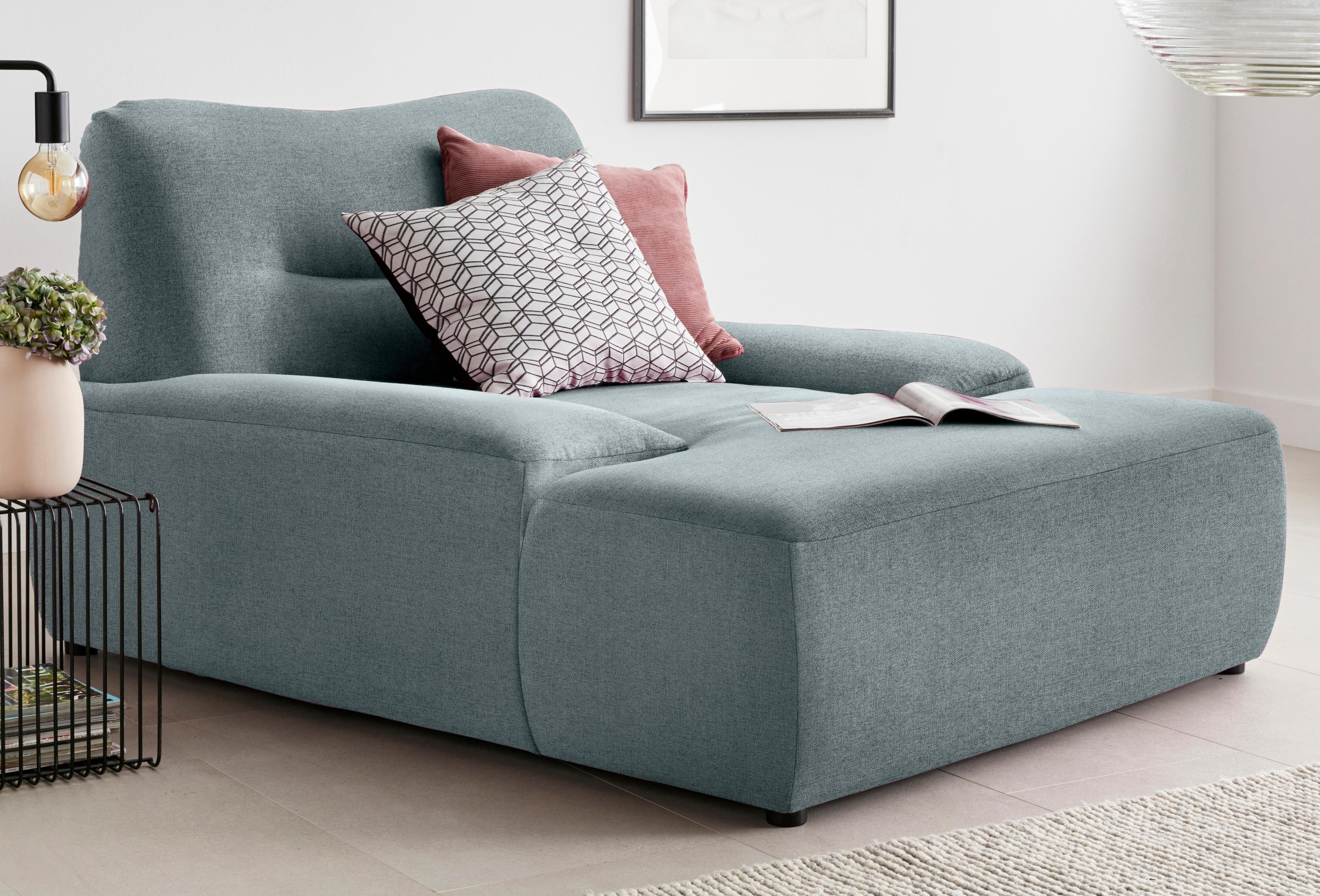 DOMO collection Loveseat "Cesena Designsessel zum Kuscheln, komfortabel Relaxen, Breite 122cm" bequem und stylish, frei im Raum stellbar