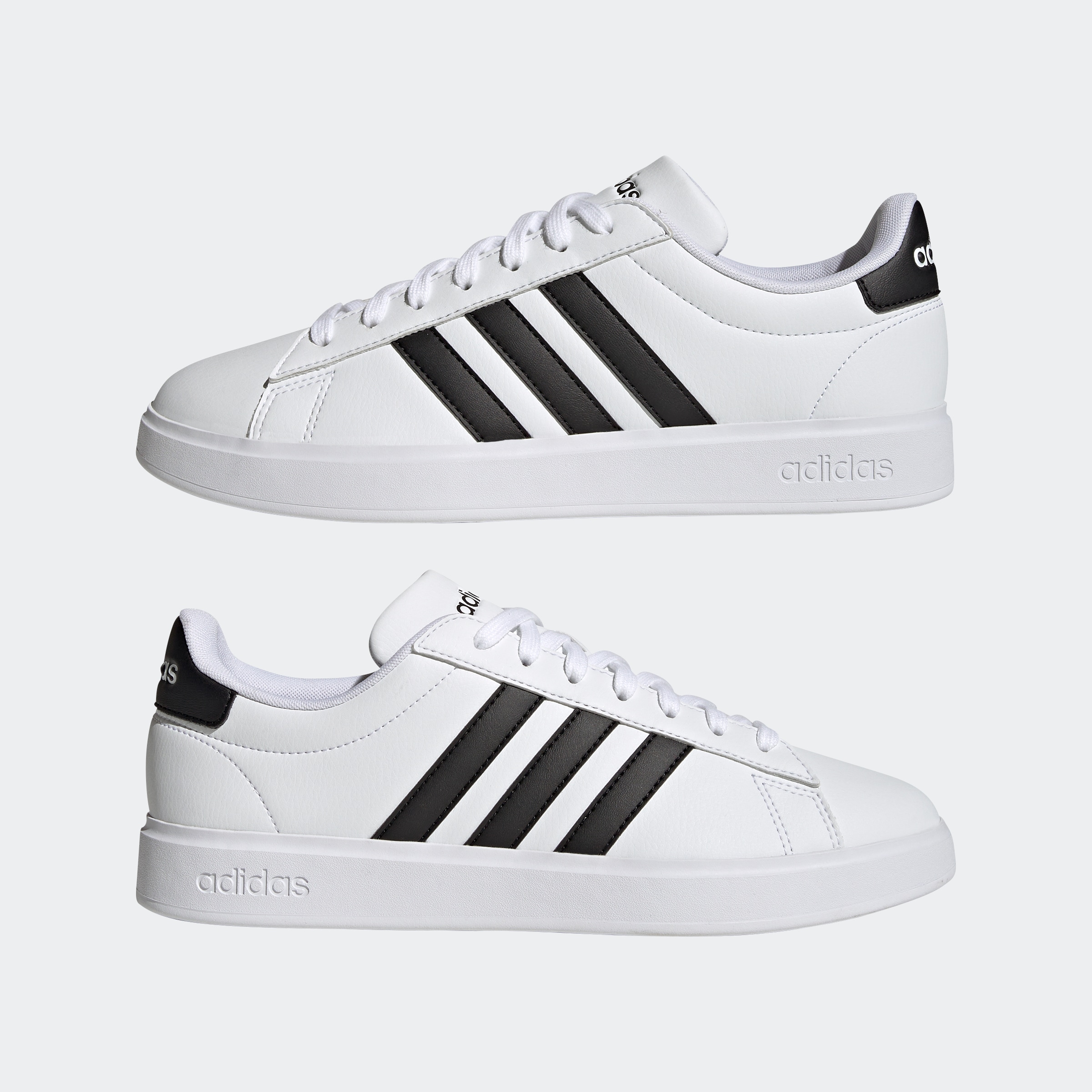 adidas Sportswear Sneaker »GRAND COURT CLOUDFOAM COMFORT«, Design auf den Spuren des adidas Superstar