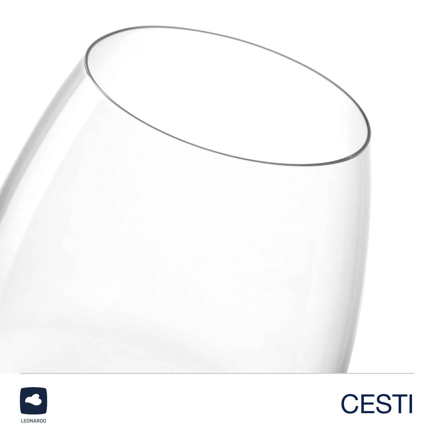 LEONARDO Gläser-Set "Trinkgläser CESTI + Poliertuch" 6 Trinkgläser mit Poli günstig online kaufen