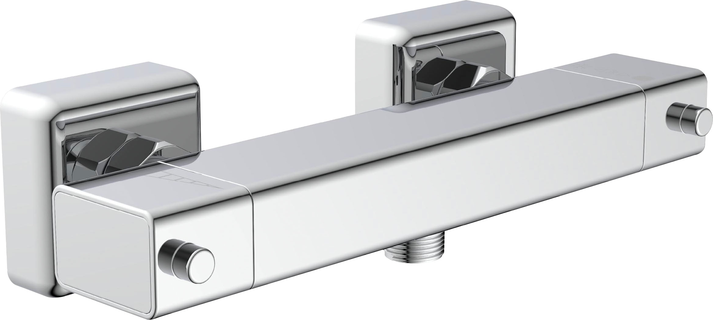 Schütte Duscharmatur »Signo«, mit Thermostat, Mischbatterie Dusche, Duschthermostat in Chrom