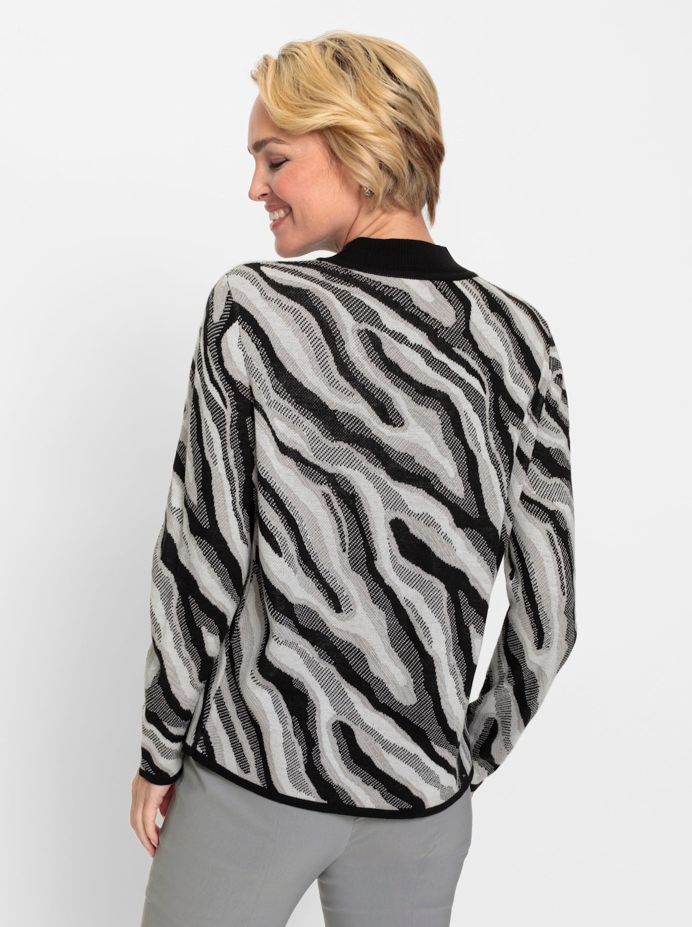 Classic Jacquardpullover »Pullover«