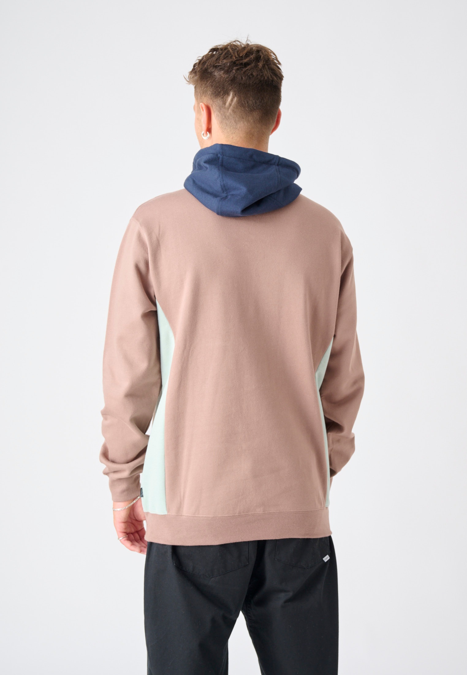 Cleptomanicx Kapuzensweatshirt »Hooded Block«, im lässigen Color-Blocking-Stil