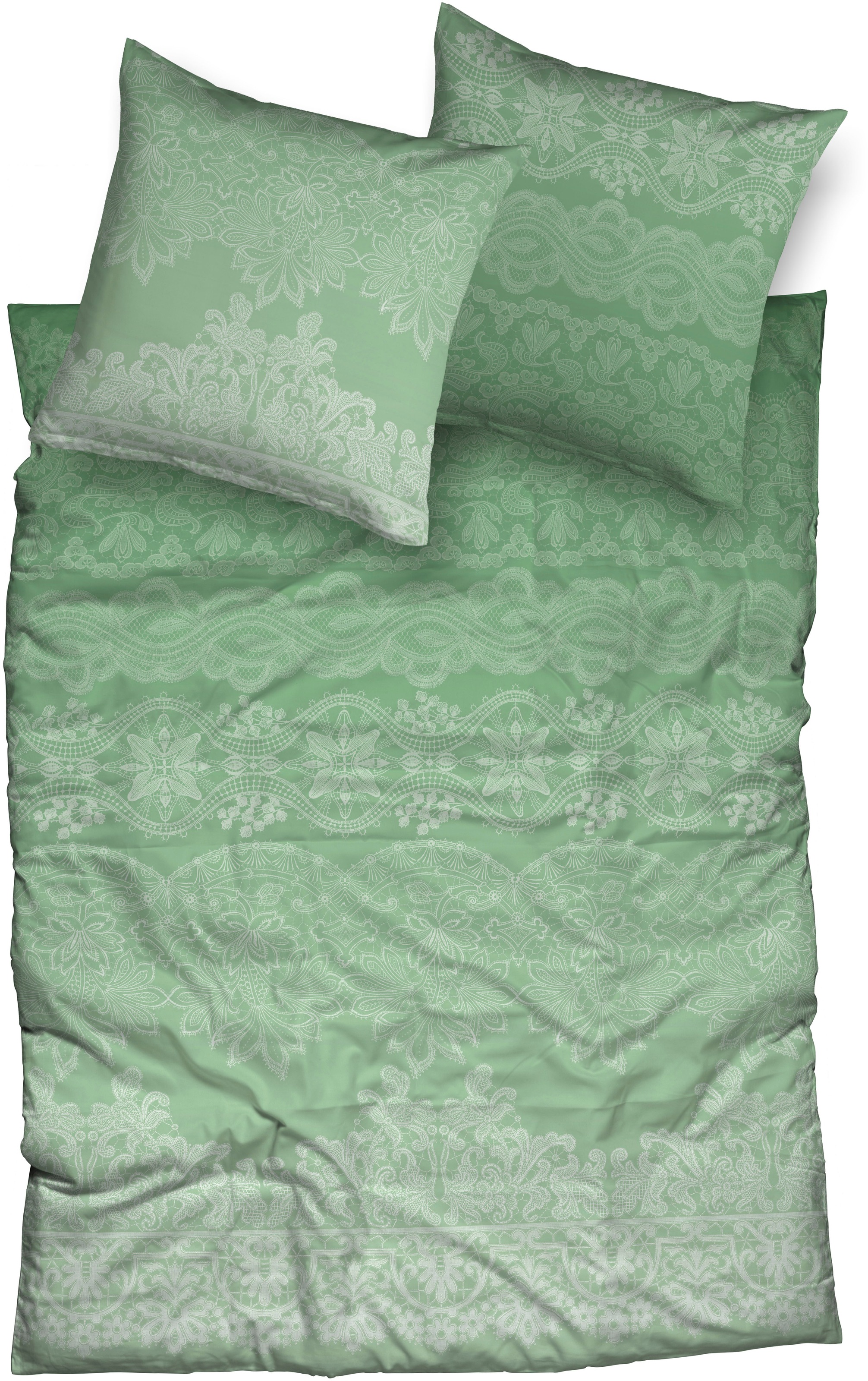 Thumbnail - CASATEX Bettwäsche "Demir" 2 Stk. schlichte, elegante, Bettwäsche