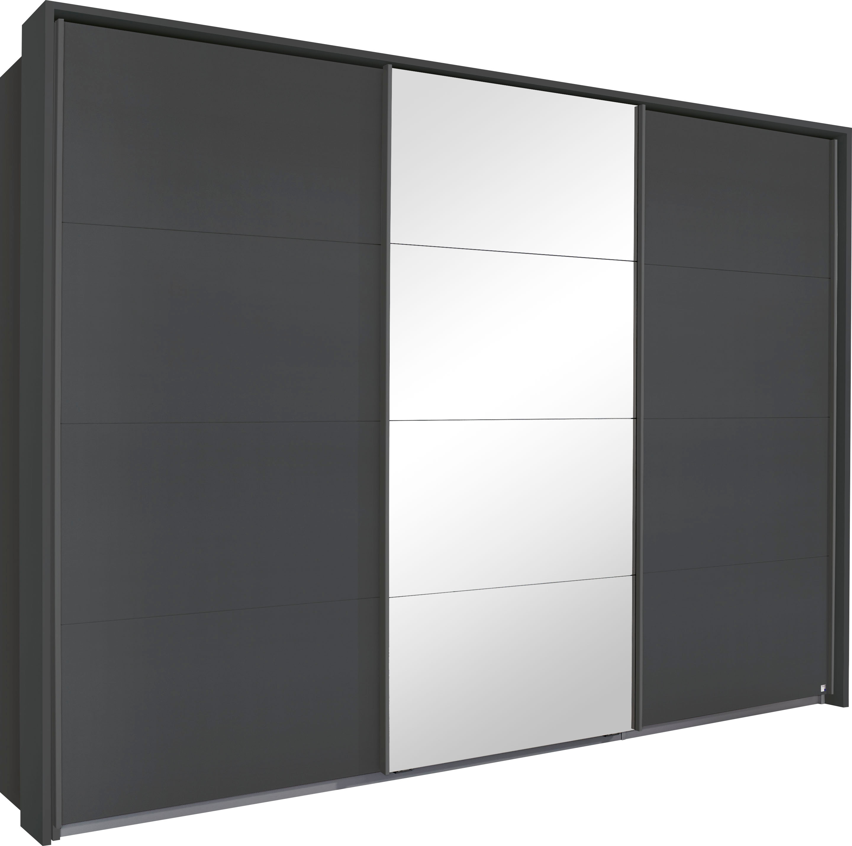 OTTO home Kleiderschrank "Mehrzweckschrank Aktenschrank Möbel Mietswohnung Schlafzimmer TUBONA" Breiten 278/368 cm, Höhen 214/233 cm inkl. Passepartout, Beleuchtung, mit umfangreicher Innenausstattung und Passepartout MADE IN GERMANY