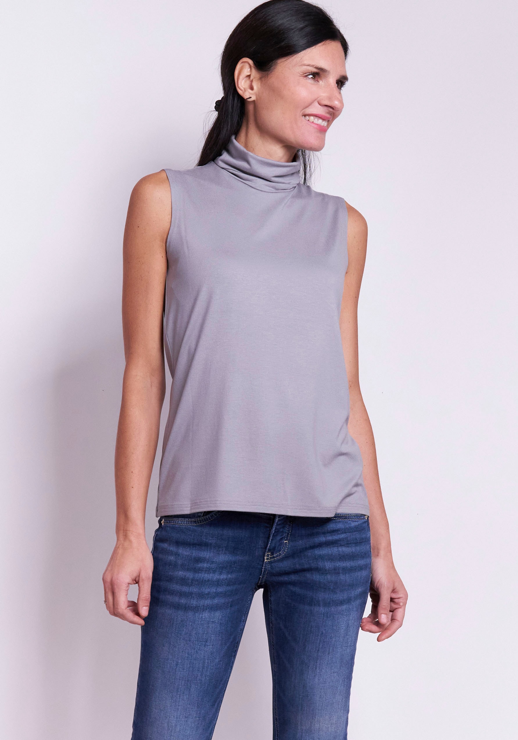 Seidel Moden Tanktop, Sommer-Top mit Rollkragen - MADE IN GERMANY günstig online kaufen
