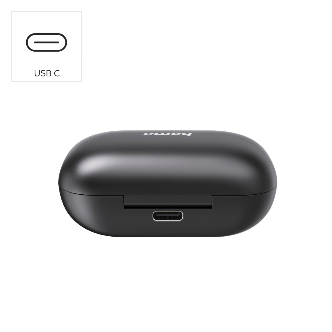 Hama Bluetooth-Kopfhörer »Bluetooth-Kopfhörer kabellos (In-Ear, Equalizer, Mikrofon)«, True Wireless, spritzwassergeschützt, Sprachsteuerung, Touch-Sensor