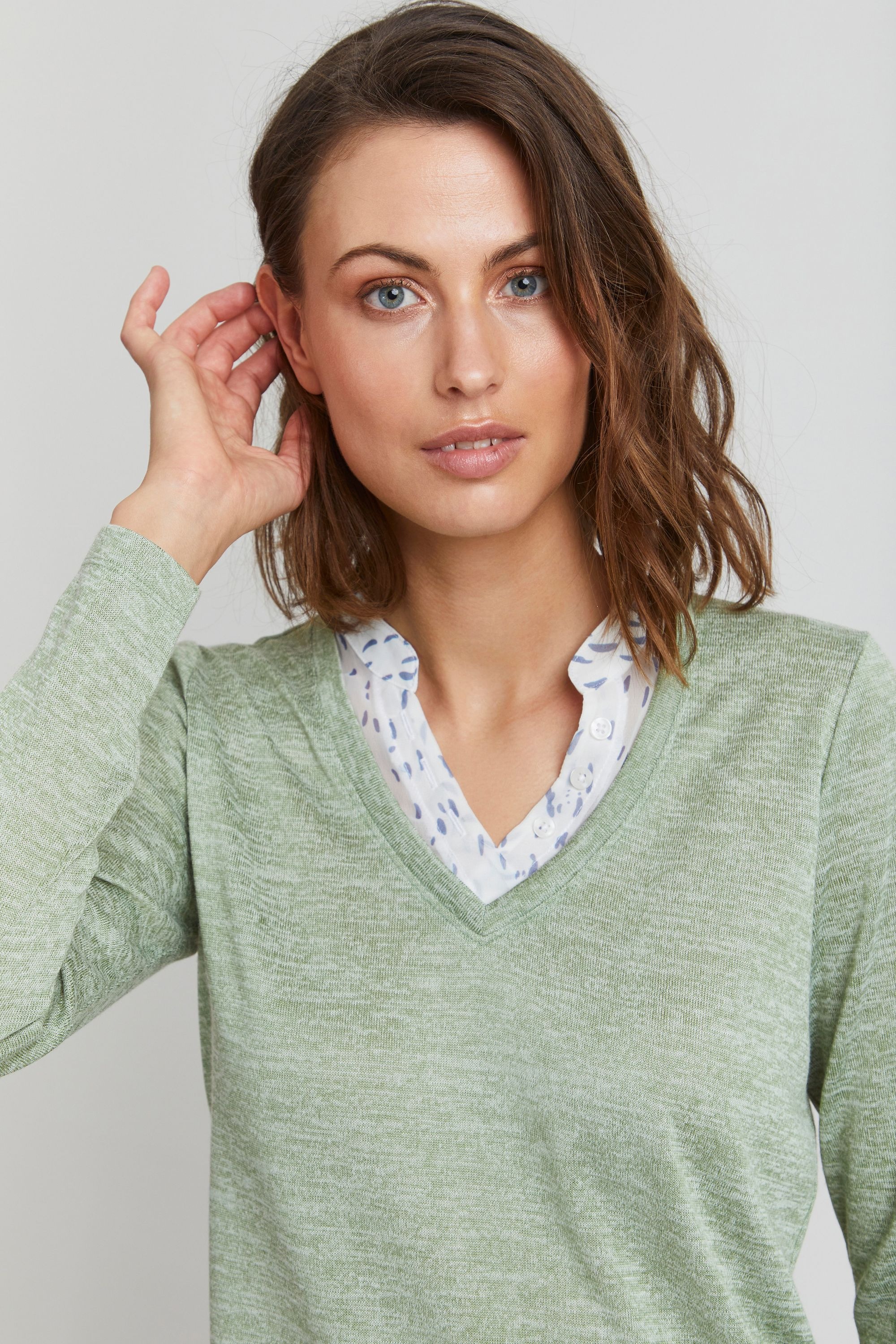 fransa Strickfleece-Pullover »Strickpullover FRFerexan«