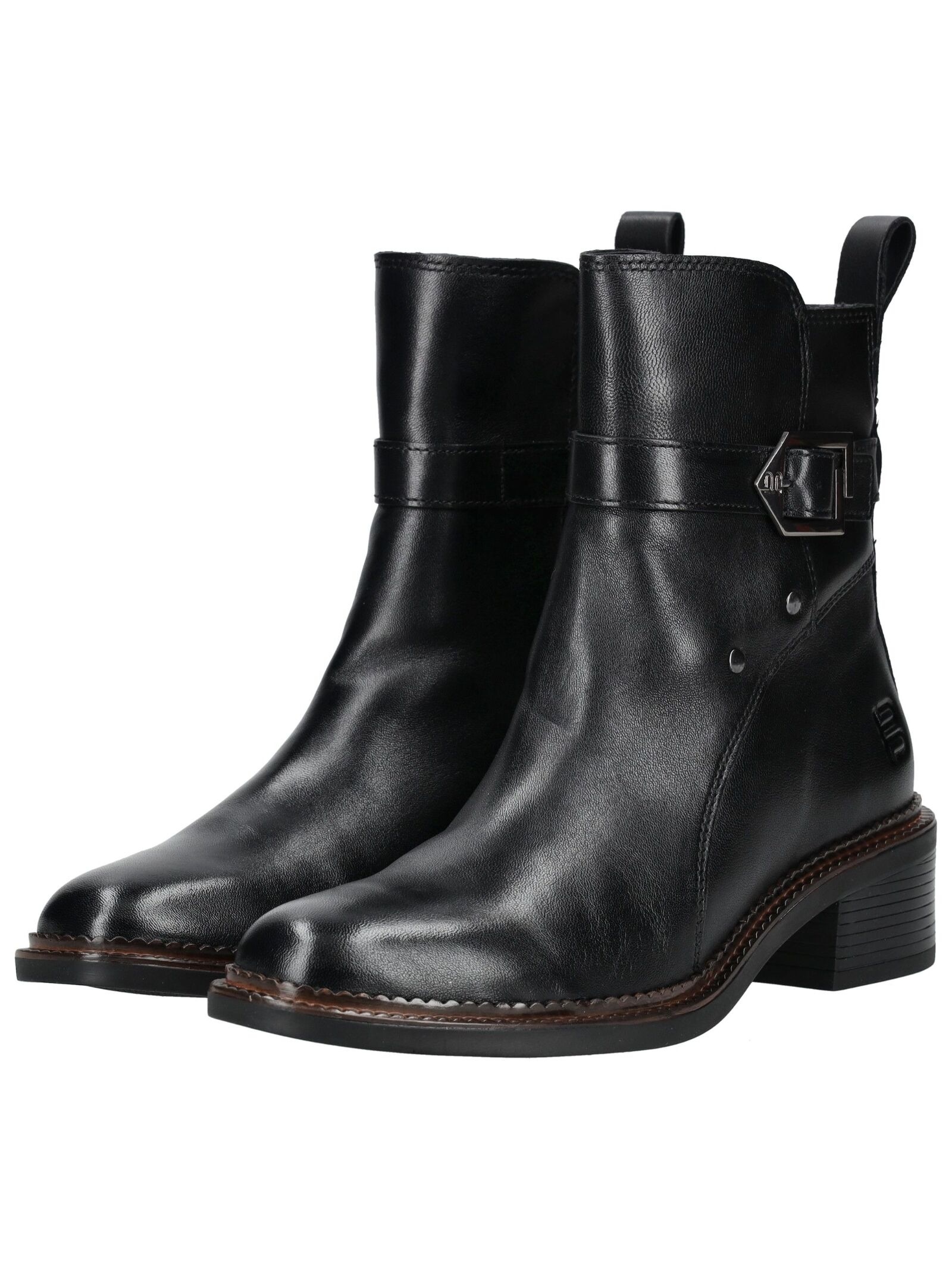 Bagatt Women Leather Ankle Boot Black 36 3