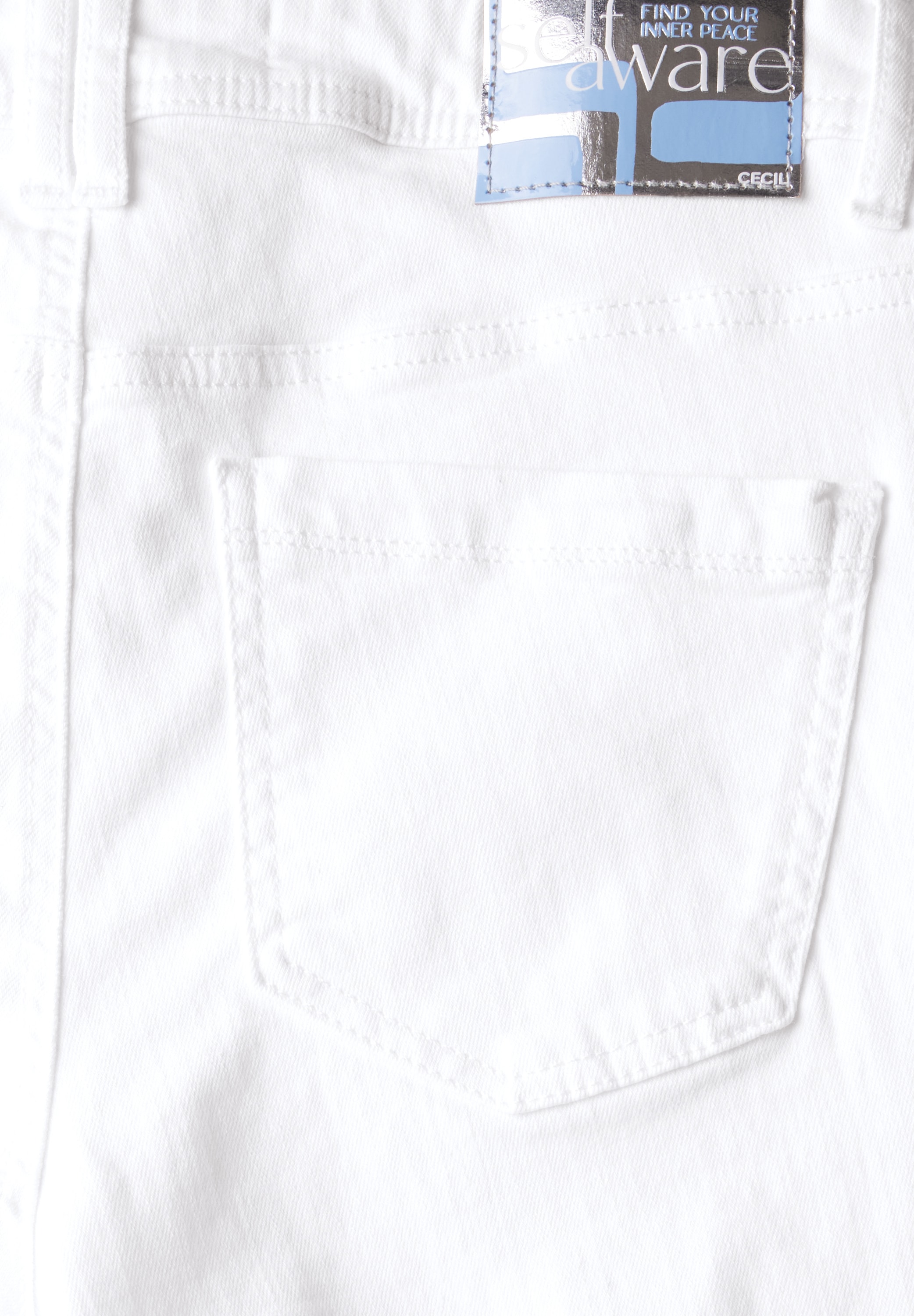Cecil Slim-fit-Jeans, aus Baumwolle mit Stretchanteil