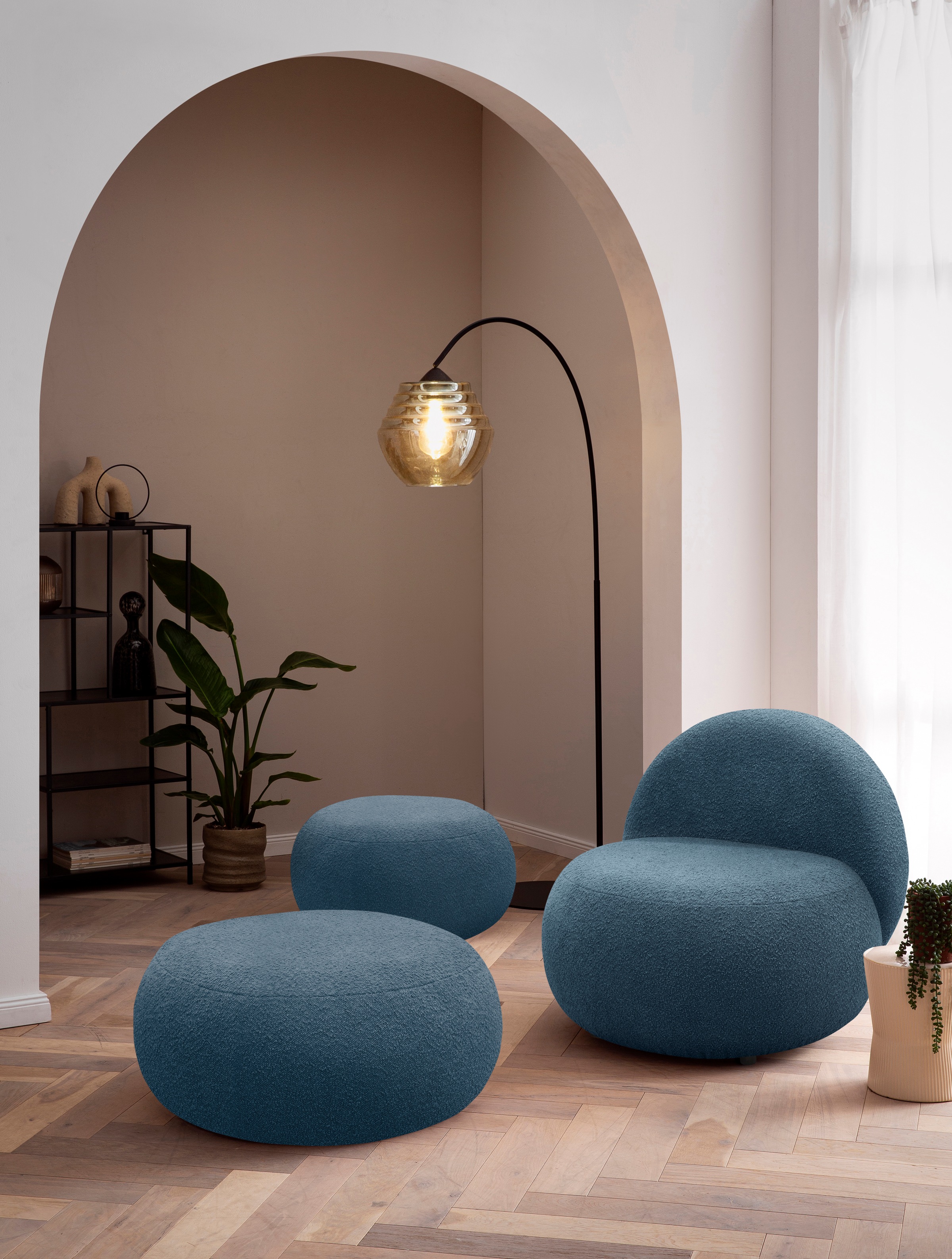 INOSIGN Sessel "Mithras II Cocktailsessel, organische Formensprache, Solitä günstig online kaufen