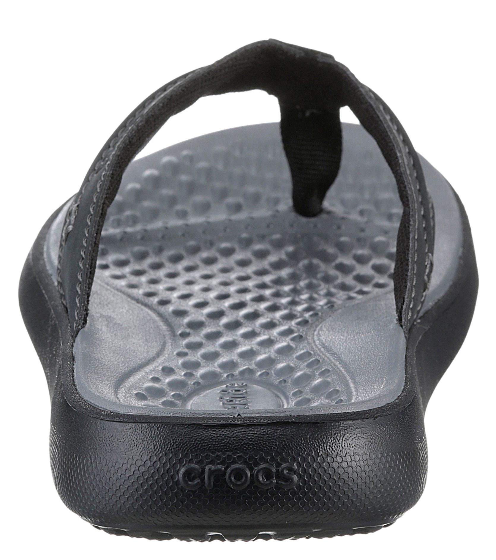 Crocs Zehentrenner »Yukon Vista II Flip«, Sandale, Sommerschuh mit Ziernaht