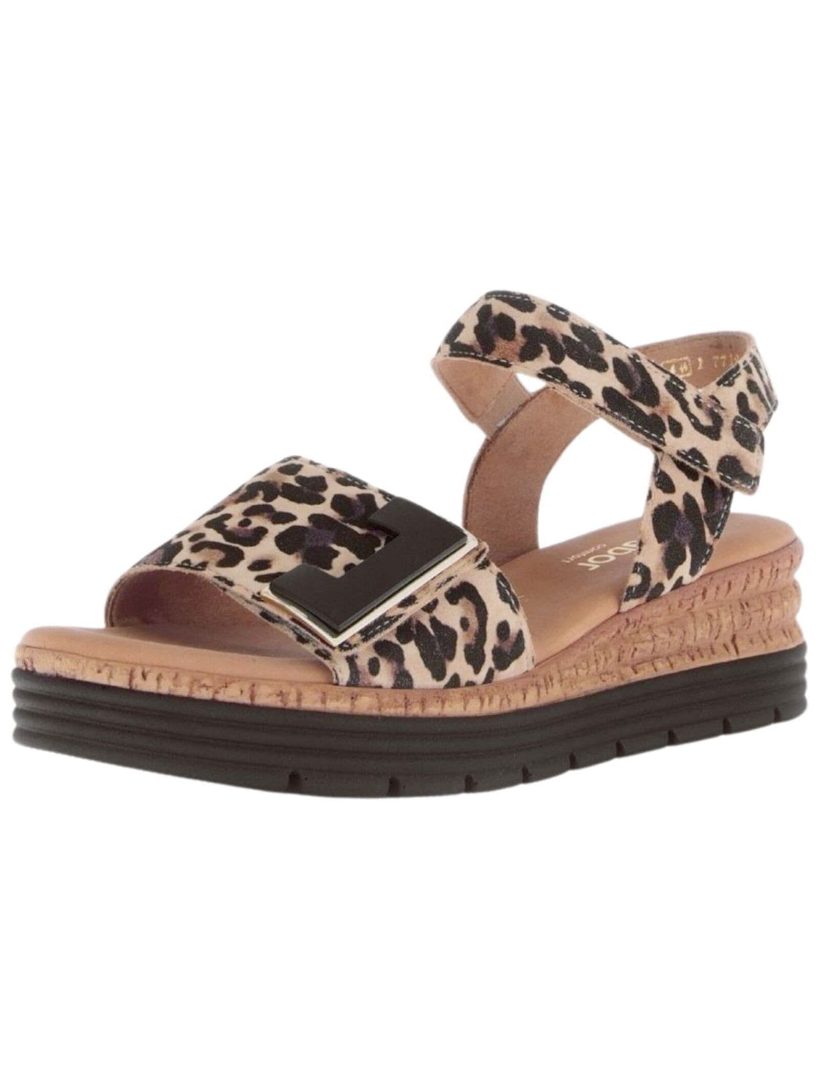 Gabor Comfort Keilsandalette "Gabor Comfort Sandalen Leder" günstig online kaufen