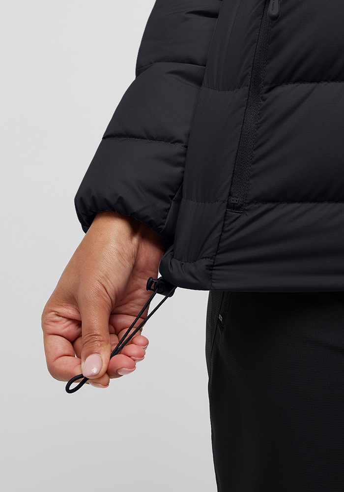 Jack Wolfskin Daunenjacke »ATHER DOWN HOODY W RDS«, mit Kapuze