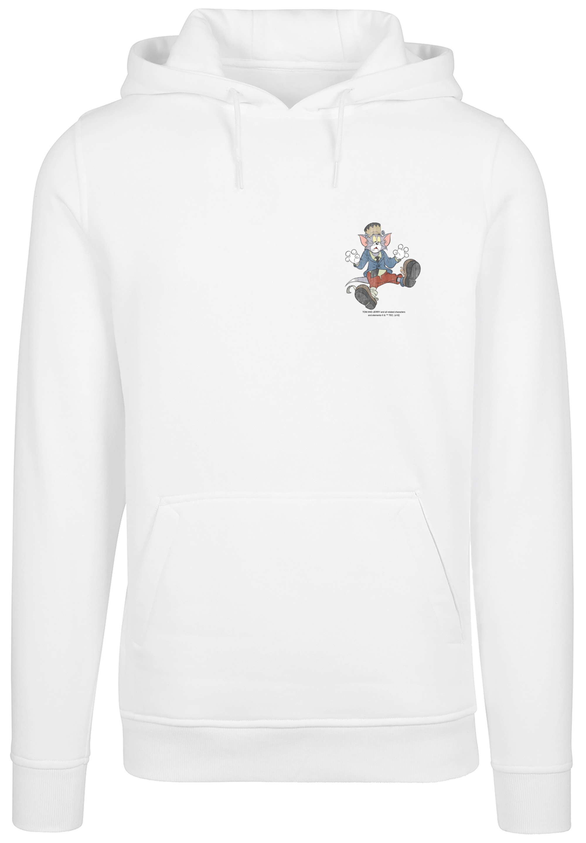 F4NT4STIC Kapuzenpullover »Tom and Jerry TV Serie Faux Frankenstein Tom«, Herren,Premium Merch,Slim-Fit,Kapuzenpullover,Bedruckt