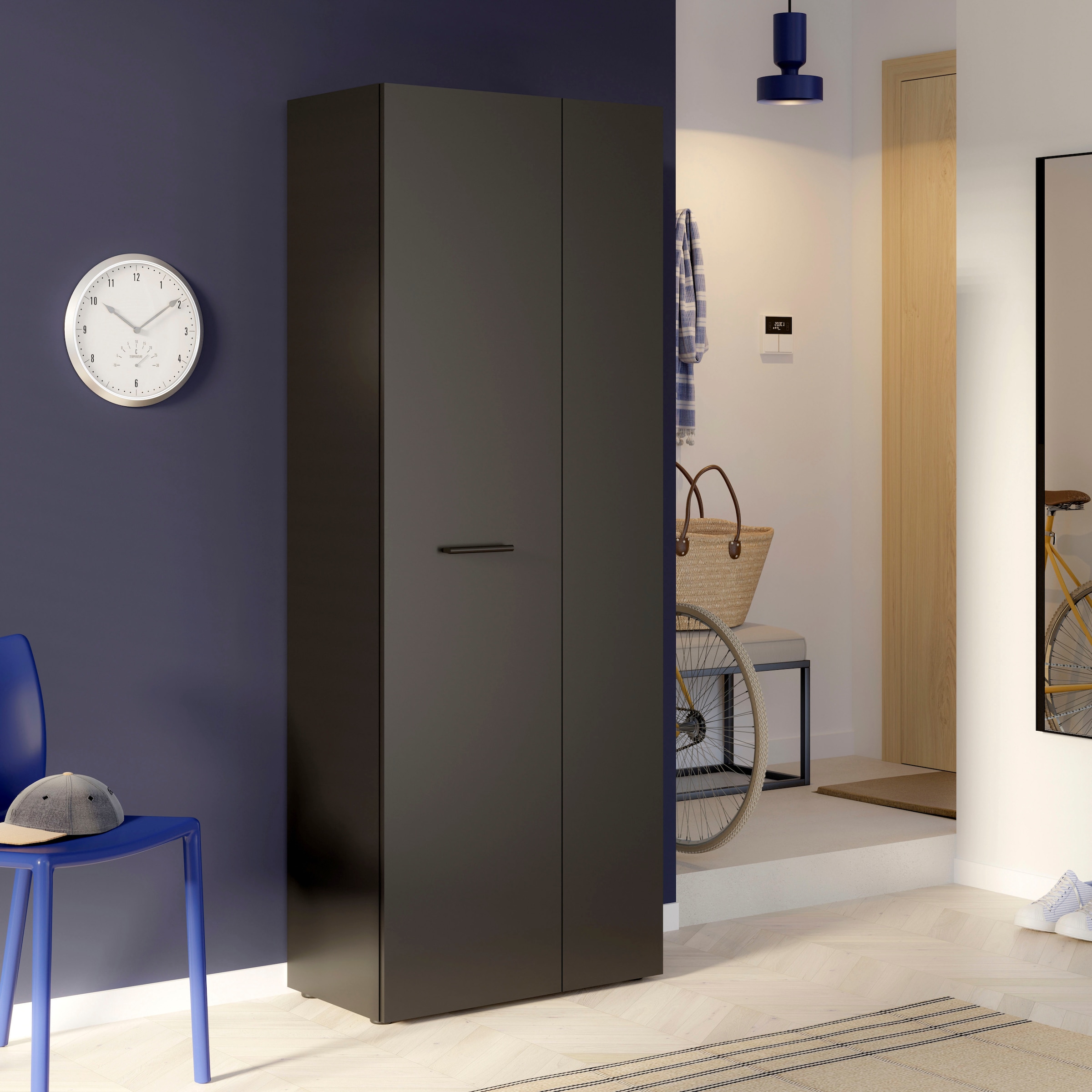 FORTE Schuhschrank »NET306«, Schuhschrank, inklusive Einlegböden, verschiedene Dekore