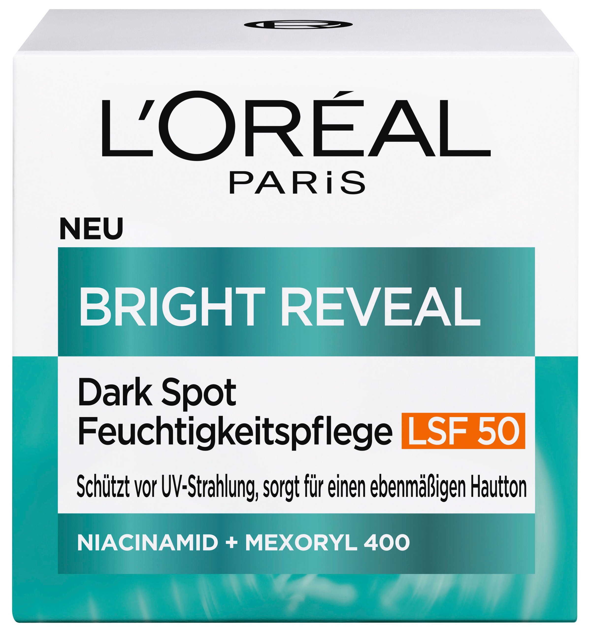 L'ORÉAL PARIS Gesichtsfluid »Bright Reveal Dark Spot Pflege«, mit Sonnenschutzfluid