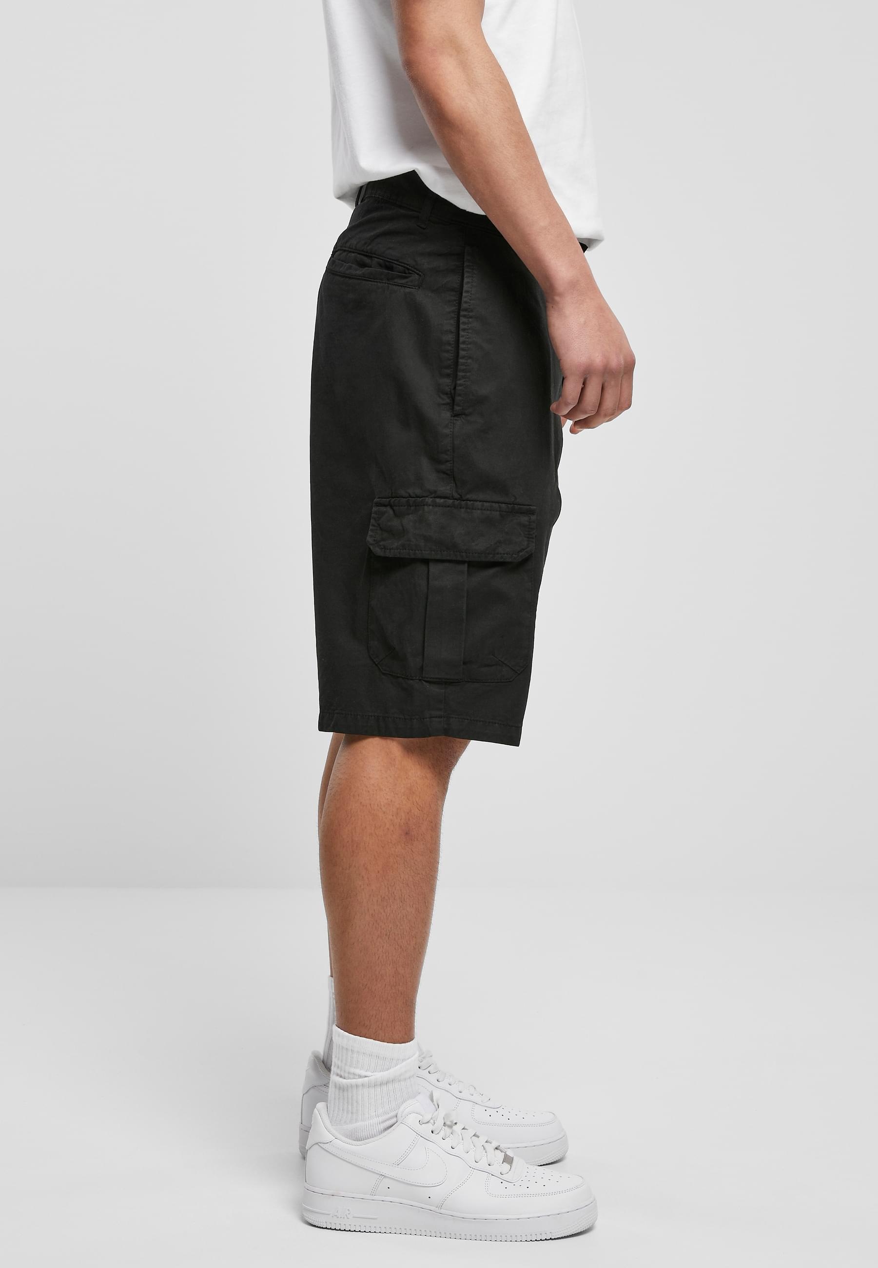 URBAN CLASSICS Stoffhose »Urban Classics Herren Big Cargo Bermuda«, (1 tlg.)