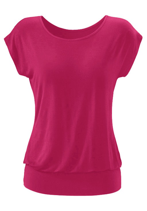 LASCANA "mit breitem Bund" aus weichem Viskose-Stretch günstig online kaufen