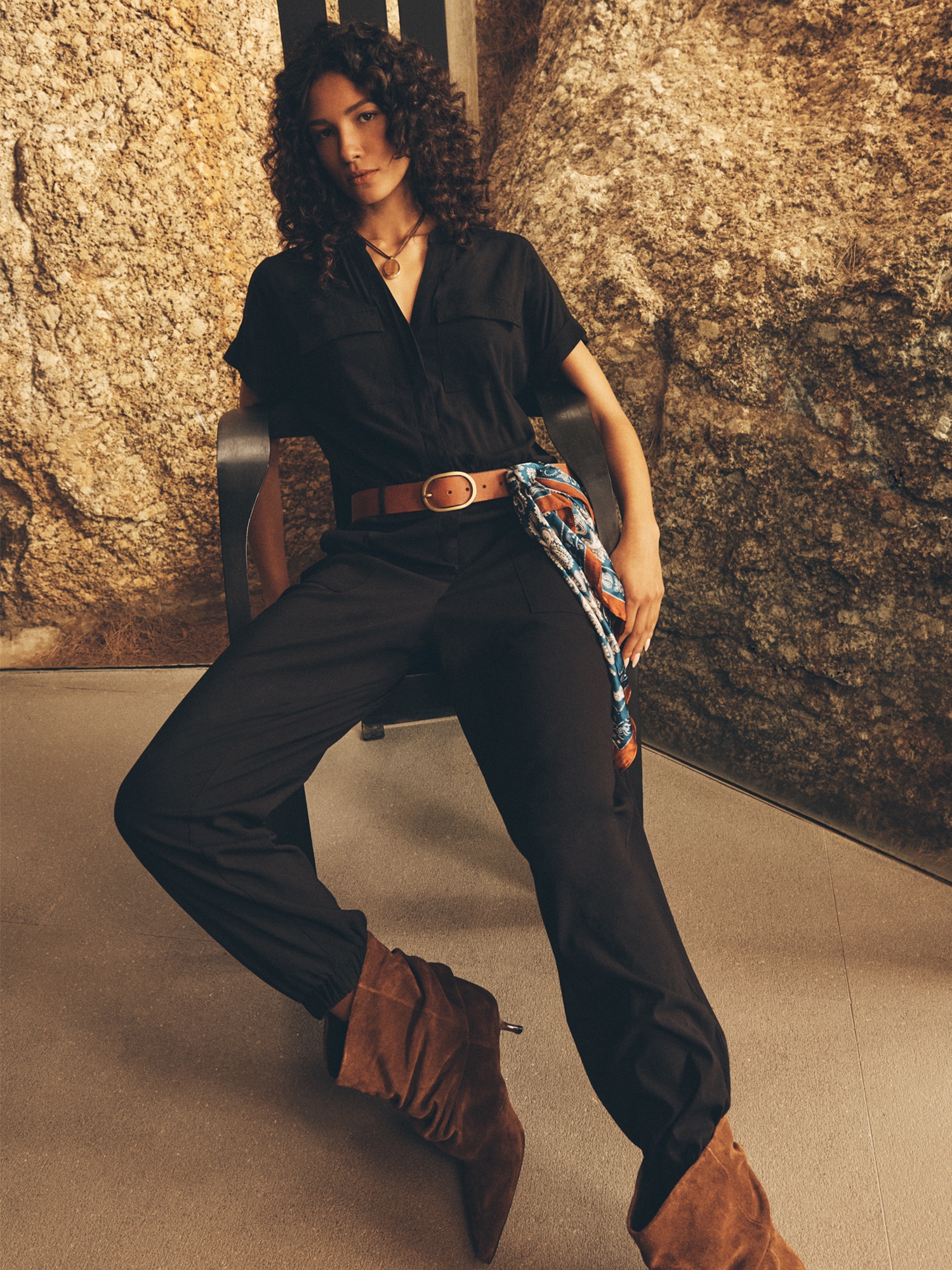 Apricot Jumpsuit »Utility-Jumpsuit« Einfarbig