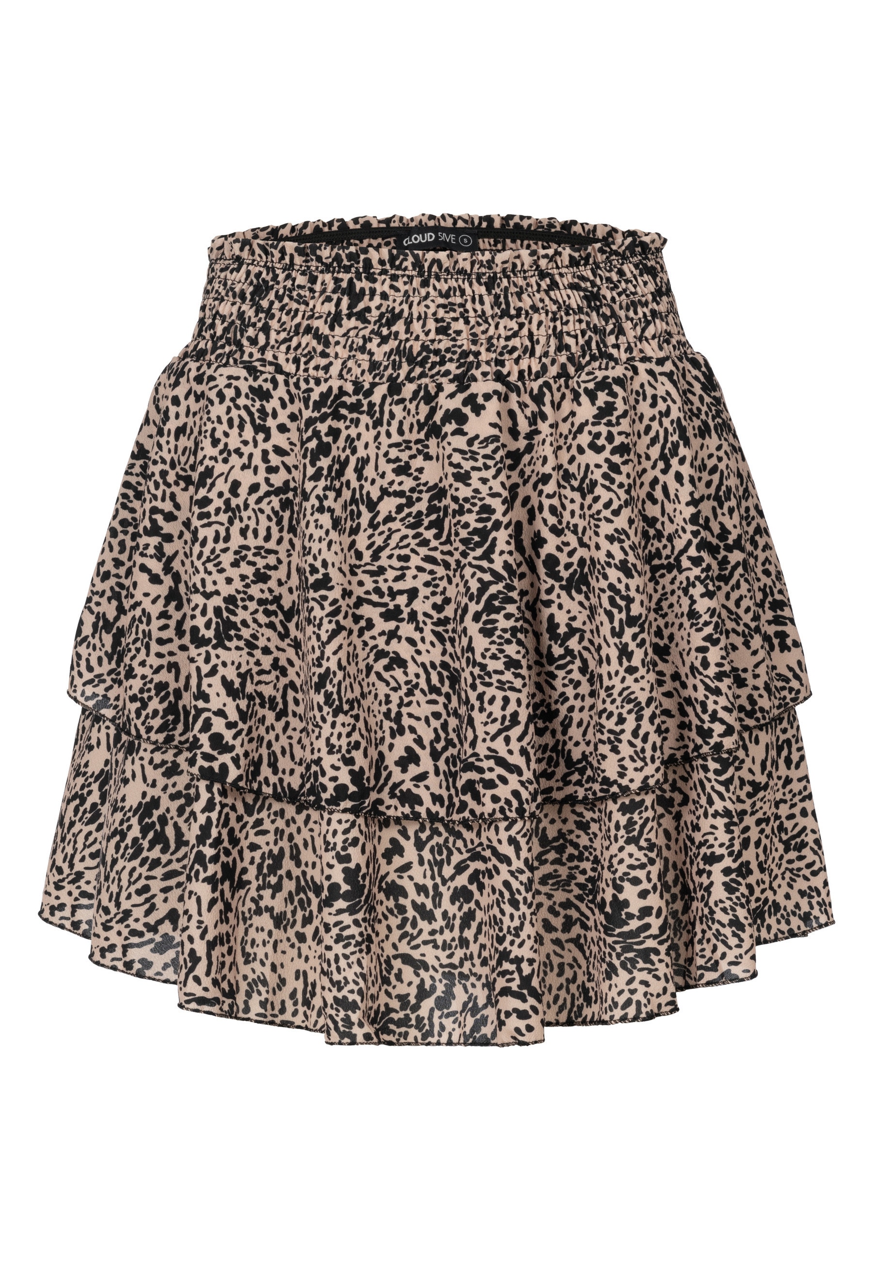 CLOUD 5IVE Sommerrock "CLOUD 5IVE Tiered Mini Skirt" 1 Stk. günstig online kaufen